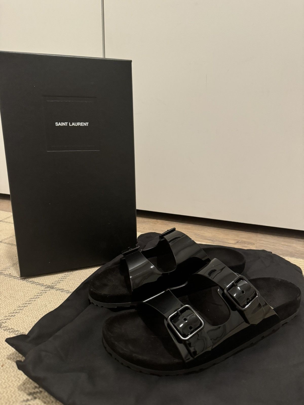 Saint Laurent Paris Saint Laurent Sandals - New Size US 9 / EU 42 - 4 Thumbnail
