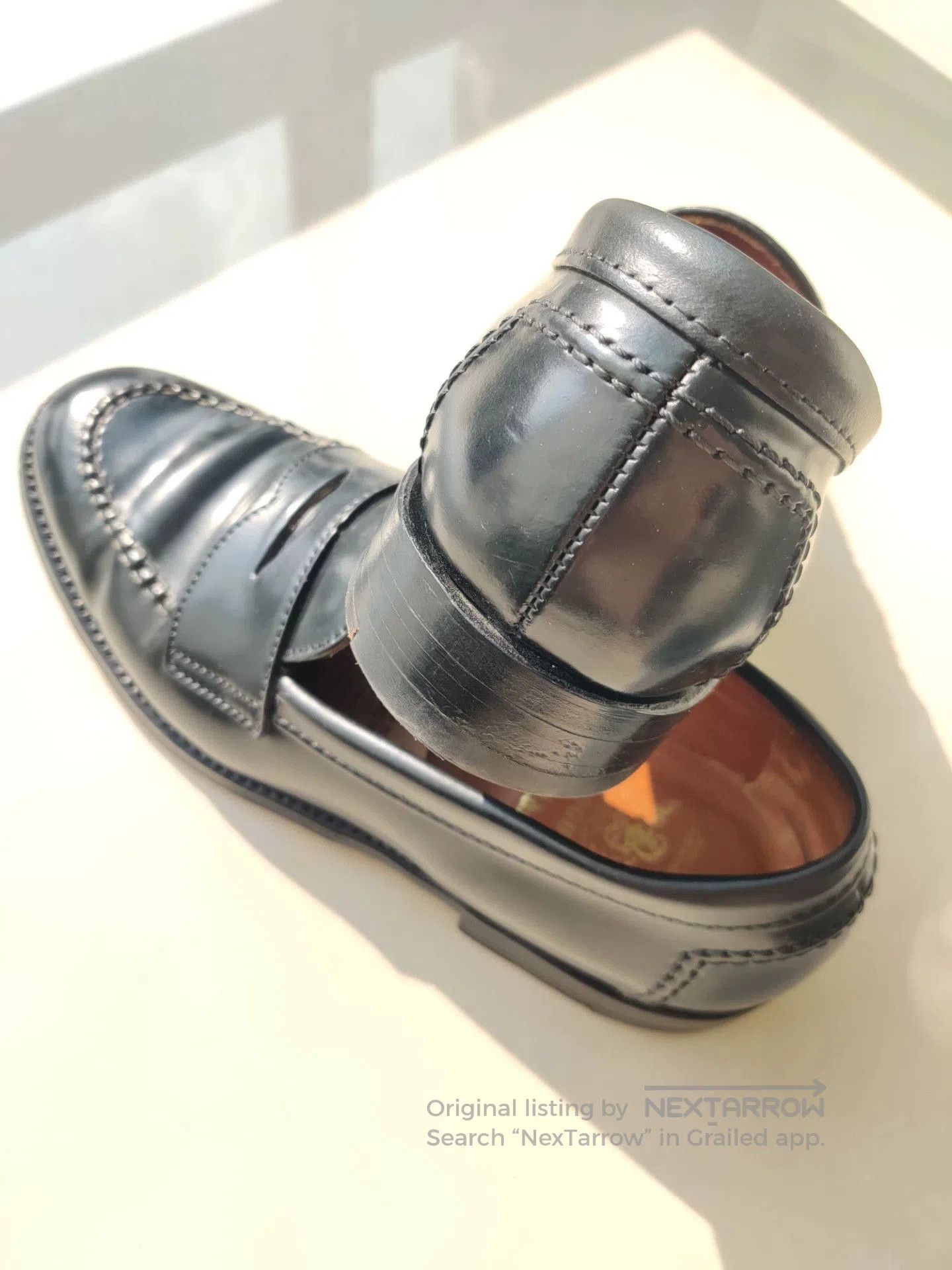 Alden Alden C Last Shell Cordovan Loafers 7.5. Size US 7.5 / EU 40-41 - 8 Thumbnail