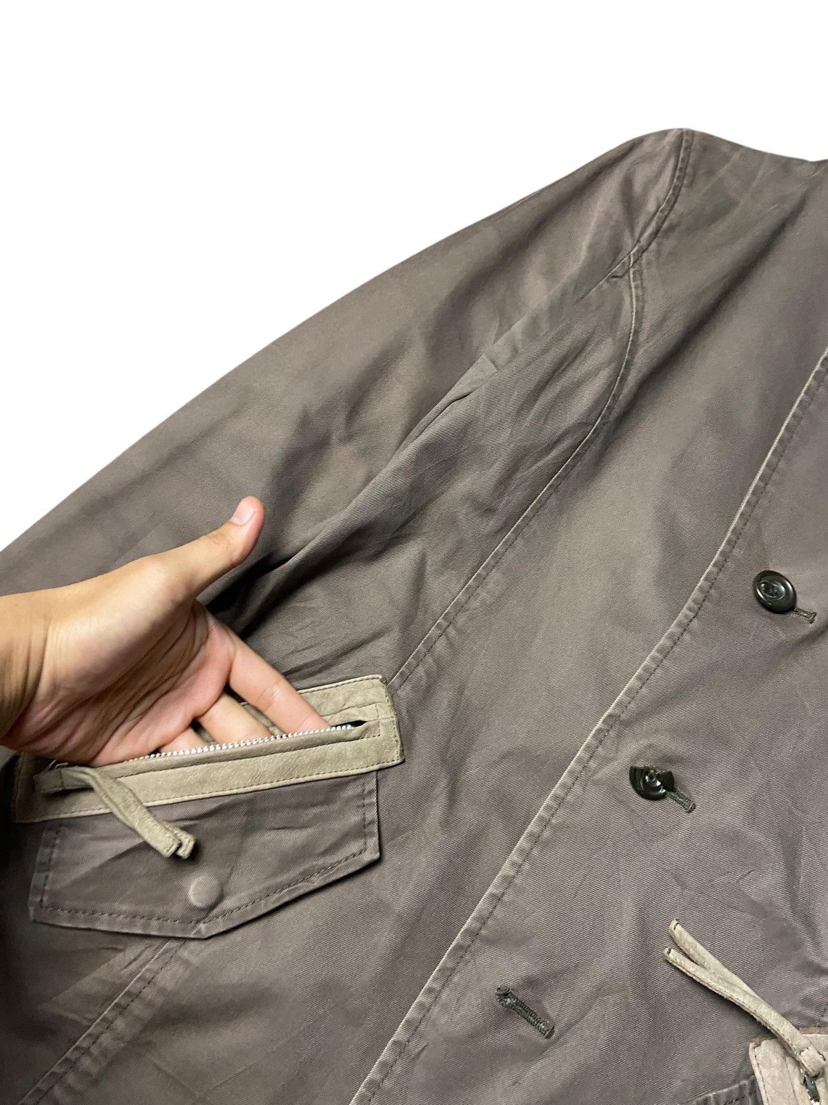 Japanese Brand Vintage No One Else Long Chore Jacket (163) Size US XXS / EU 40 - 5 Thumbnail