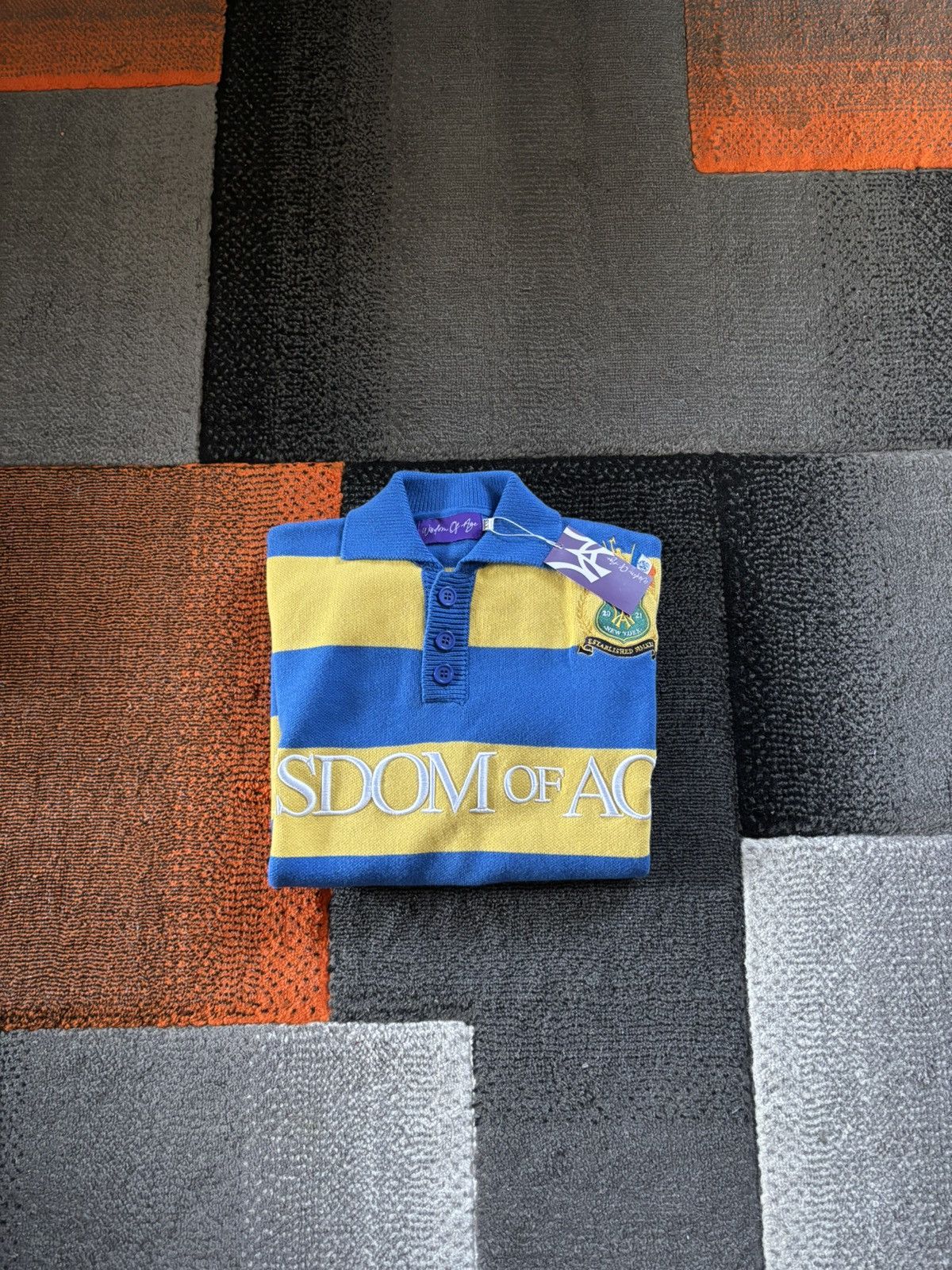 Wisdom of Age Wisdom of Age Bleecker Rugby Polo – Capsule Exclusive – BNWT Size US XXS / EU 40 - 4 Thumbnail