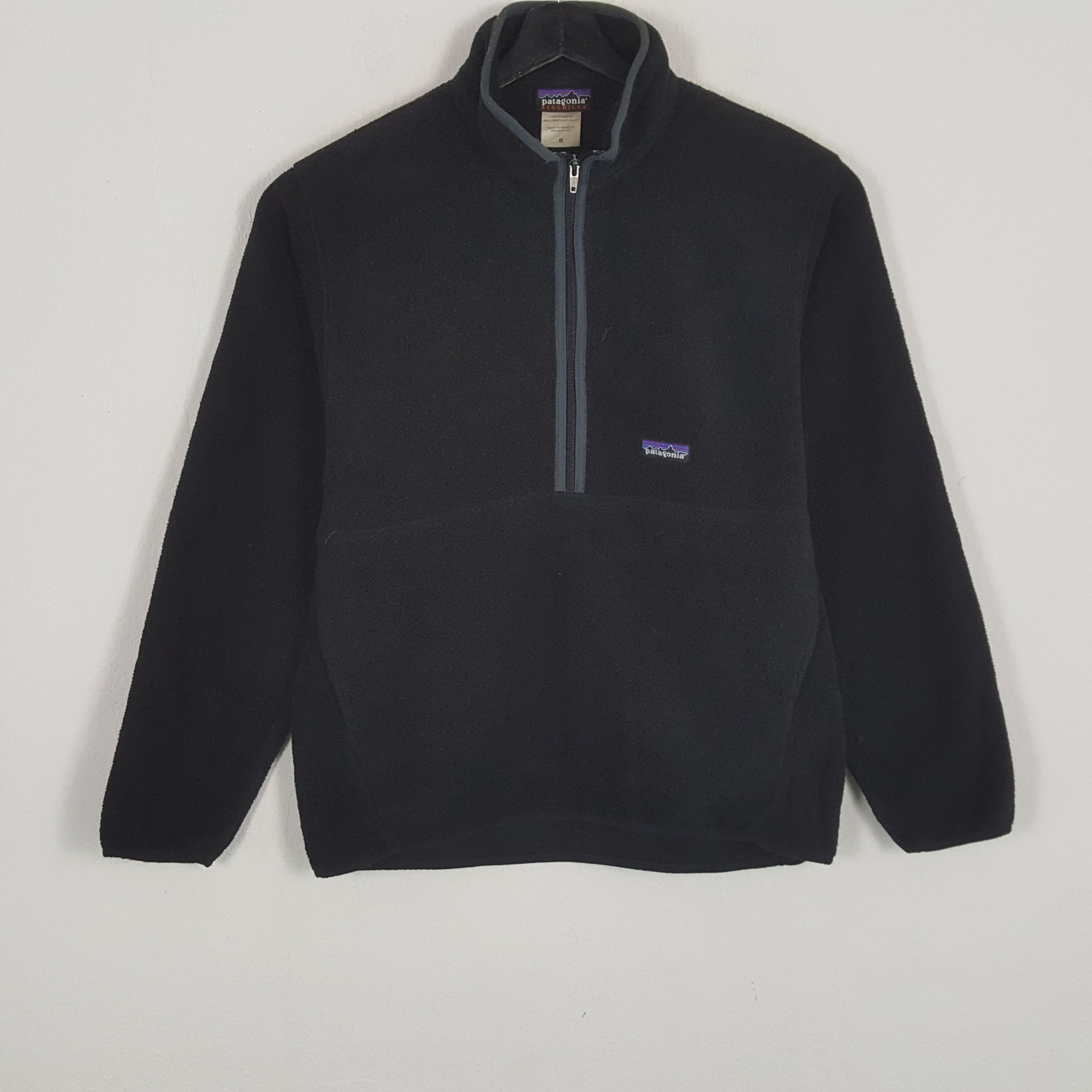 Patagonia × Vintage PATAGONIA Outdoor Style Half Zipper Sweatshirt Size US M / EU 48-50 / 2 - 1 Thumbnail