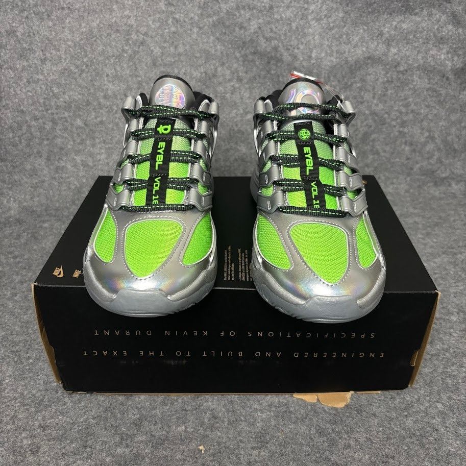 Nike Nike KD18 EYBL Metallic Silver Neon Basketball Shoes Men 8.5 Size US 8.5 / EU 41-42 - 3 Thumbnail