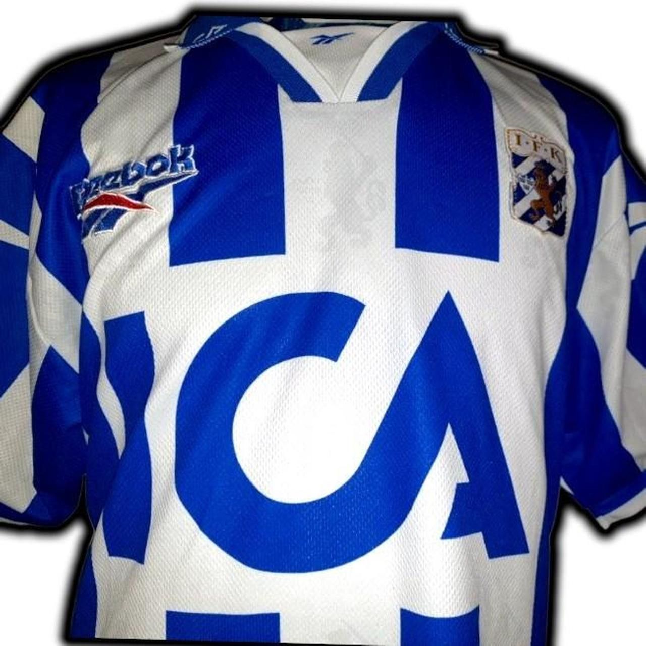 Reebok IFK GoteBorg Gothenburg 1997 1998 Home shirt jersey trikot Size US L / EU 52-54 / 3 - 2 Thumbnail