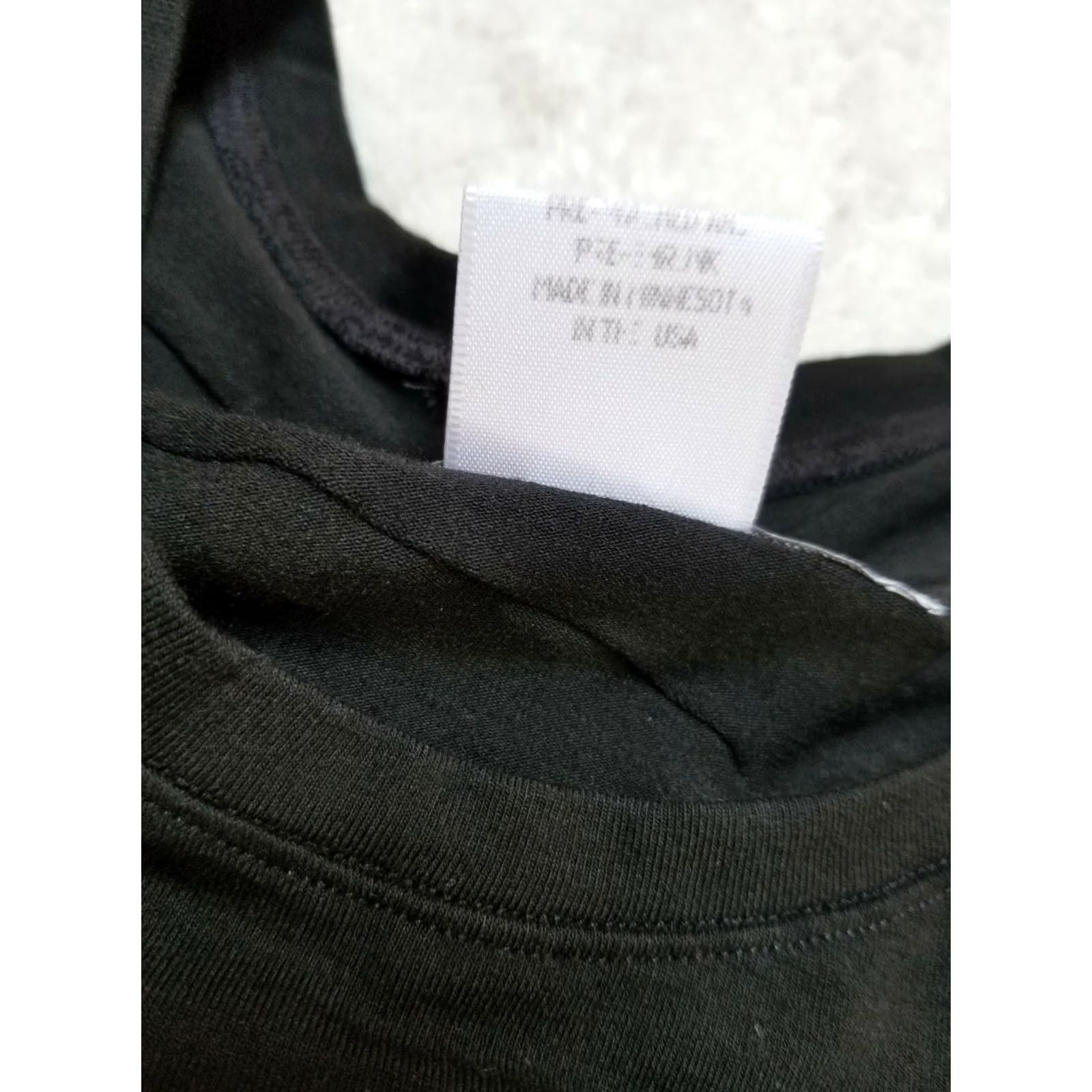 Vintage Kirke Womens Crew Neck Stretch Long Sleeve T-Shirt Top Small Black Size S / US 4 / IT 40 - 4 Thumbnail