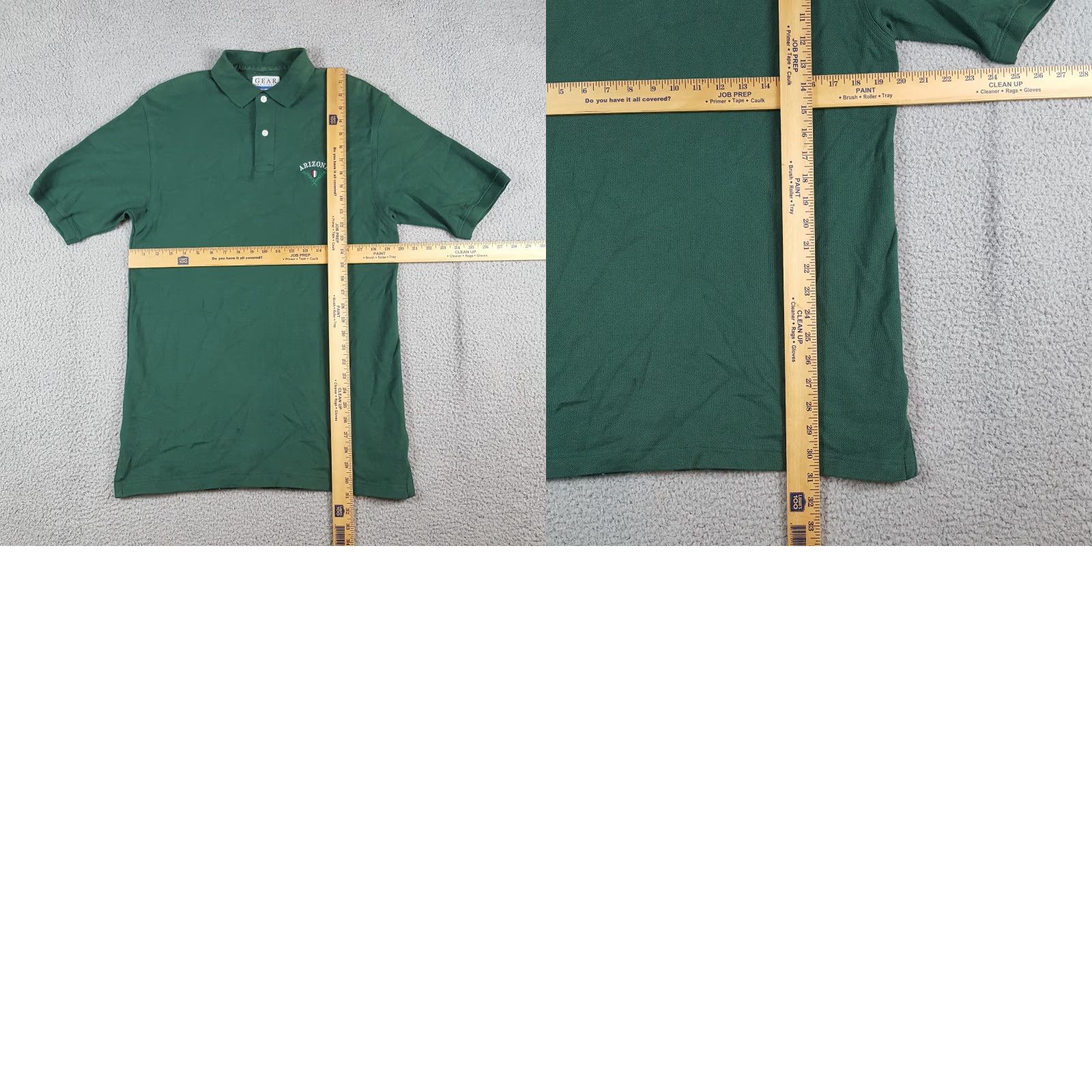 Vintage VINTAGE Arizona Golf Polo Shield Logo Men's Size M Green Preppy Collar Shirt Size US M / EU 48-50 / 2 - 8 Thumbnail