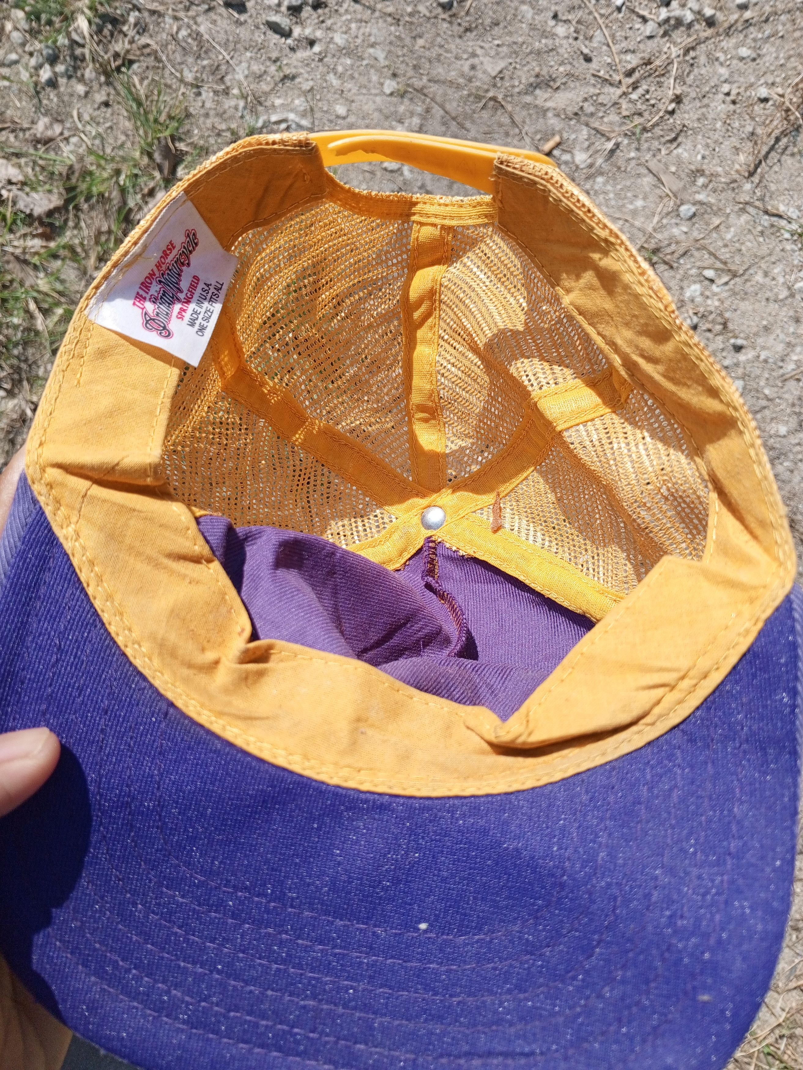 Indian Motorcycle 90s Indian Motorcycle five panels mesh cap MADE IN USA Size ONE SIZE - 7 Thumbnail