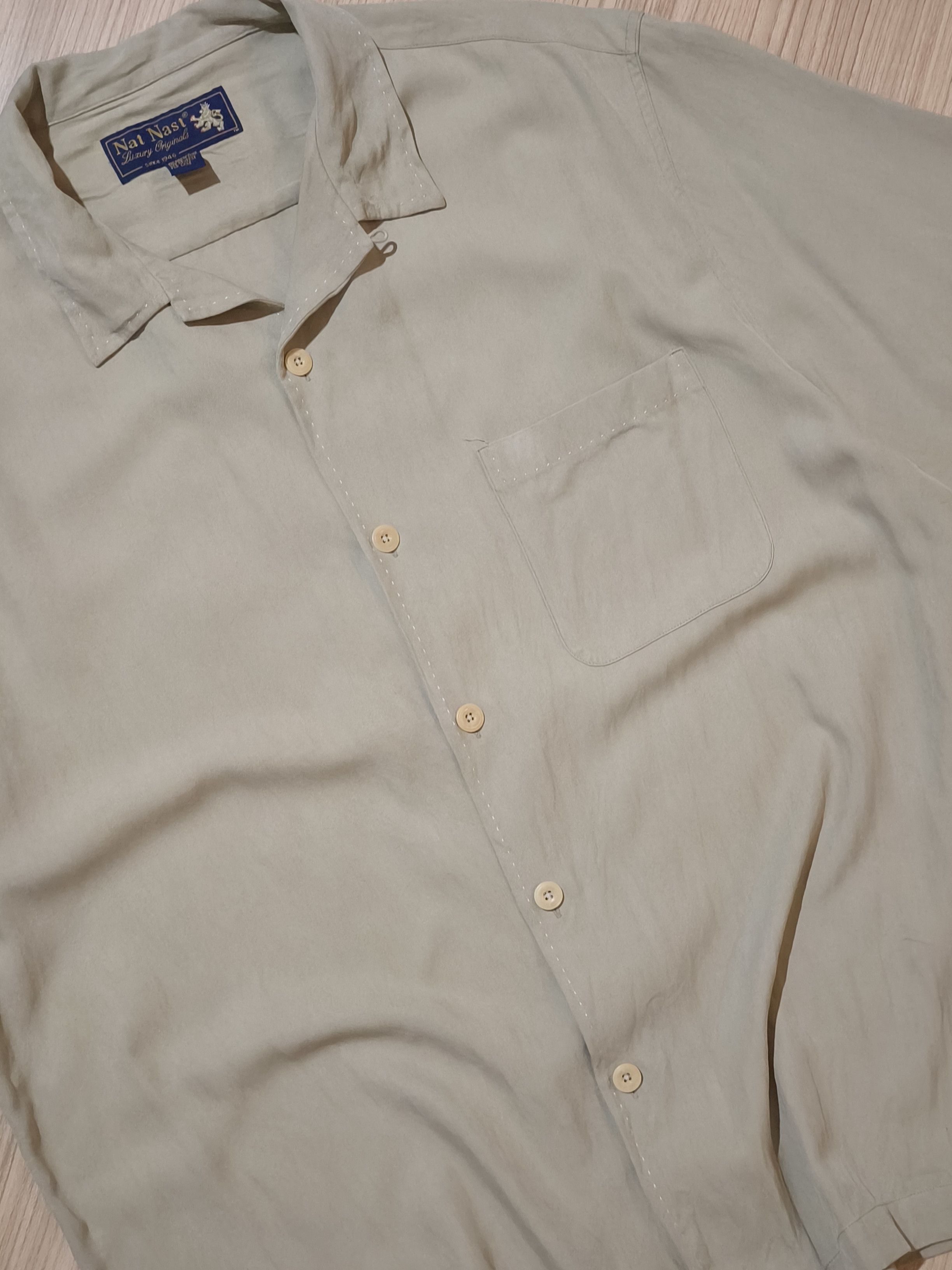 Nat Nast Nat Nest embroidery shirt Size US L / EU 52-54 / 3 - 7 Thumbnail