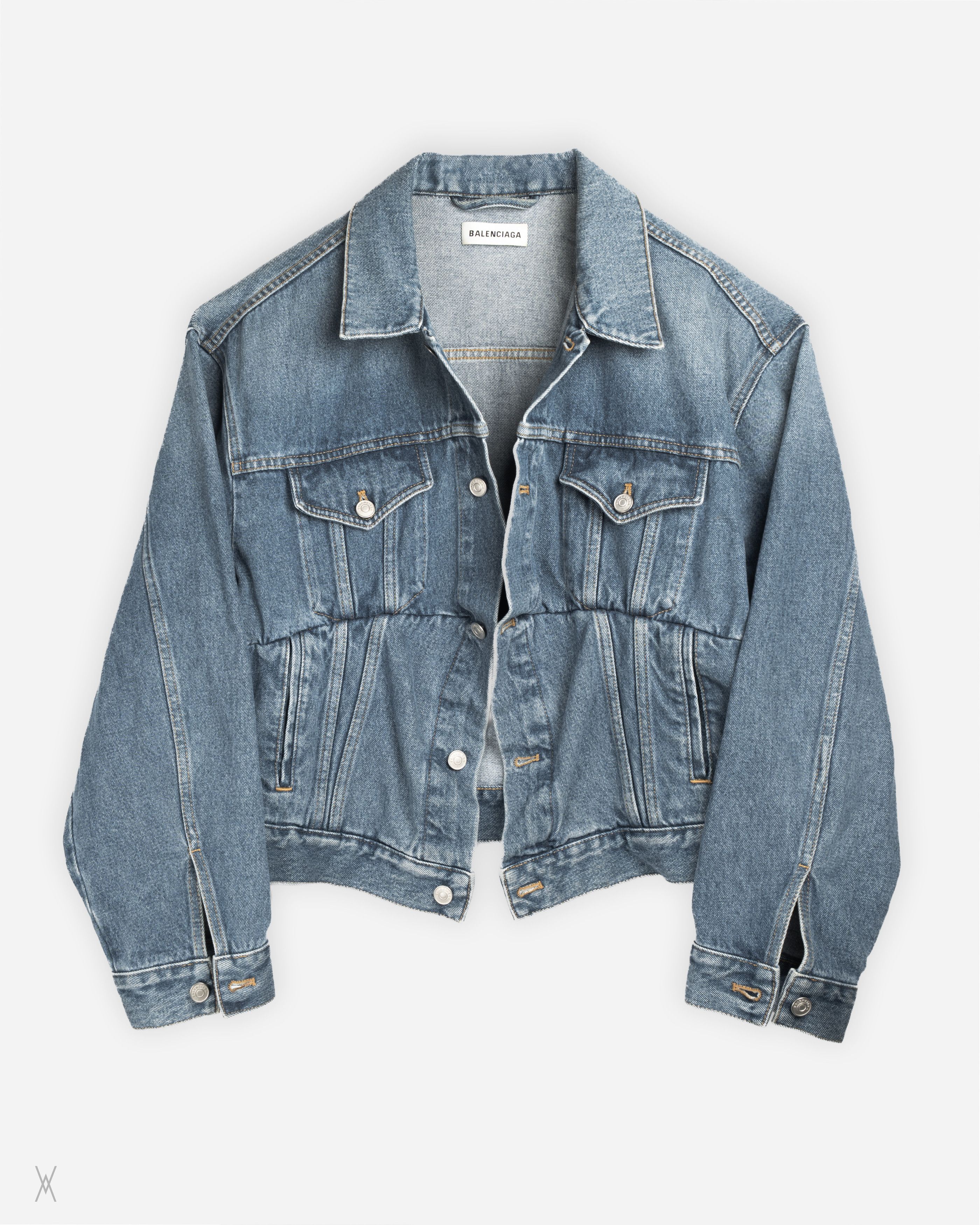 Balenciaga Balenciaga “Swing” denim jacket Size US S / EU 44-46 / 1 - 3 Thumbnail