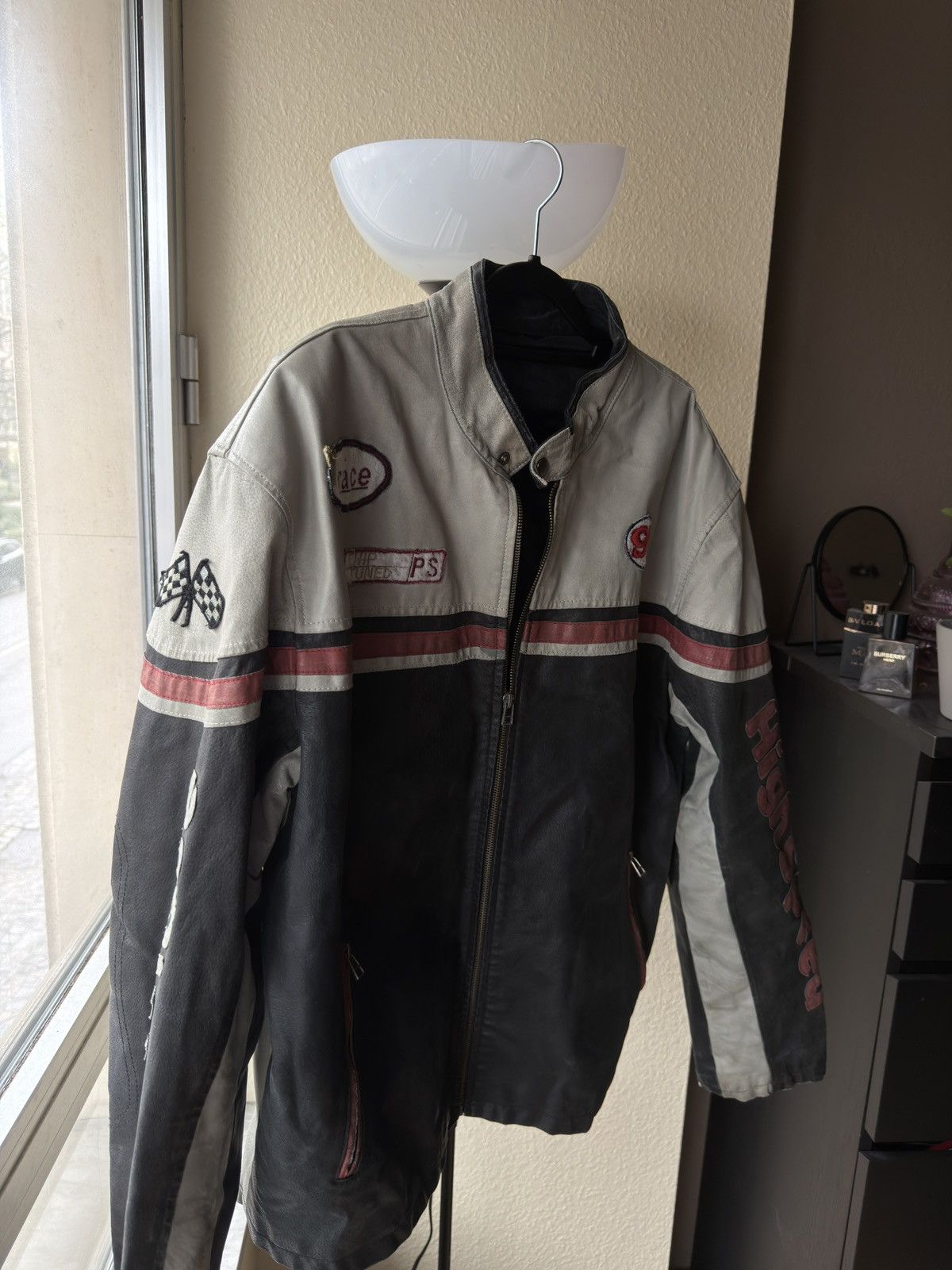 Vintage Racing vintage leather jacket Size US M / EU 48-50 / 2 - 3 Thumbnail