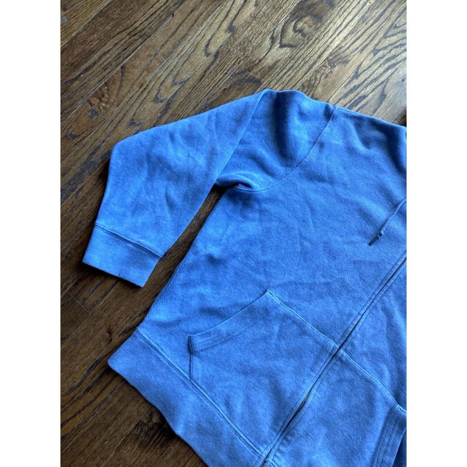 Polo Ralph Lauren VINTAGE Polo Ralph Lauren Hoodie Mens Large Full Zip Hooded Light Blue Knit Size US L / EU 52-54 / 3 - 2 Thumbnail