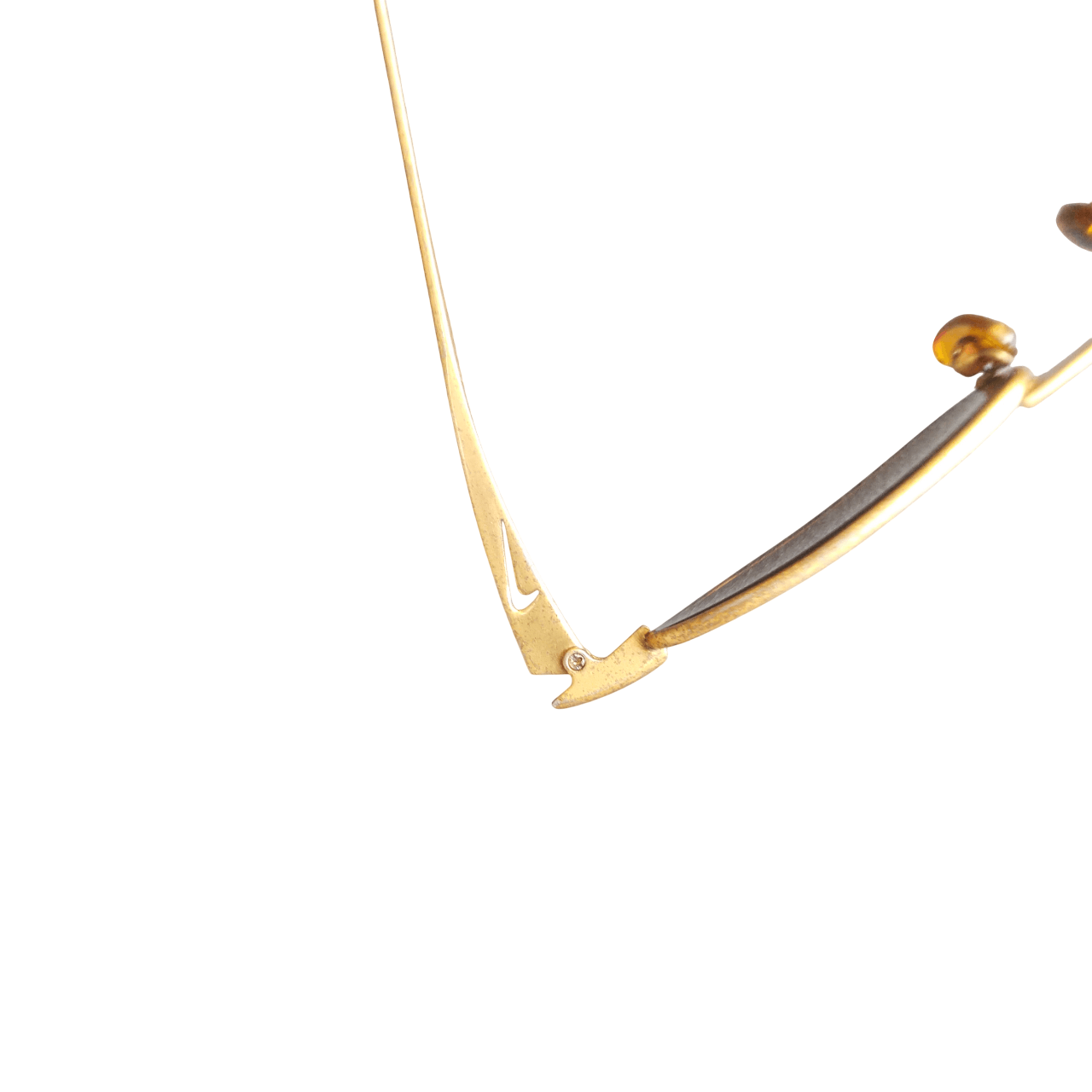 Nike Vintage Nike Gold Sunglasses Size ONE SIZE - 7 Thumbnail