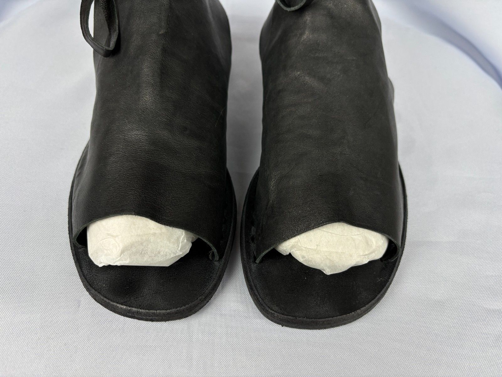 Officine Creative Officine Creative Itaca 009 Peep Toe Leather Sandals EU 38.5 Size US 8.5 / IT 38.5 - 3 Thumbnail