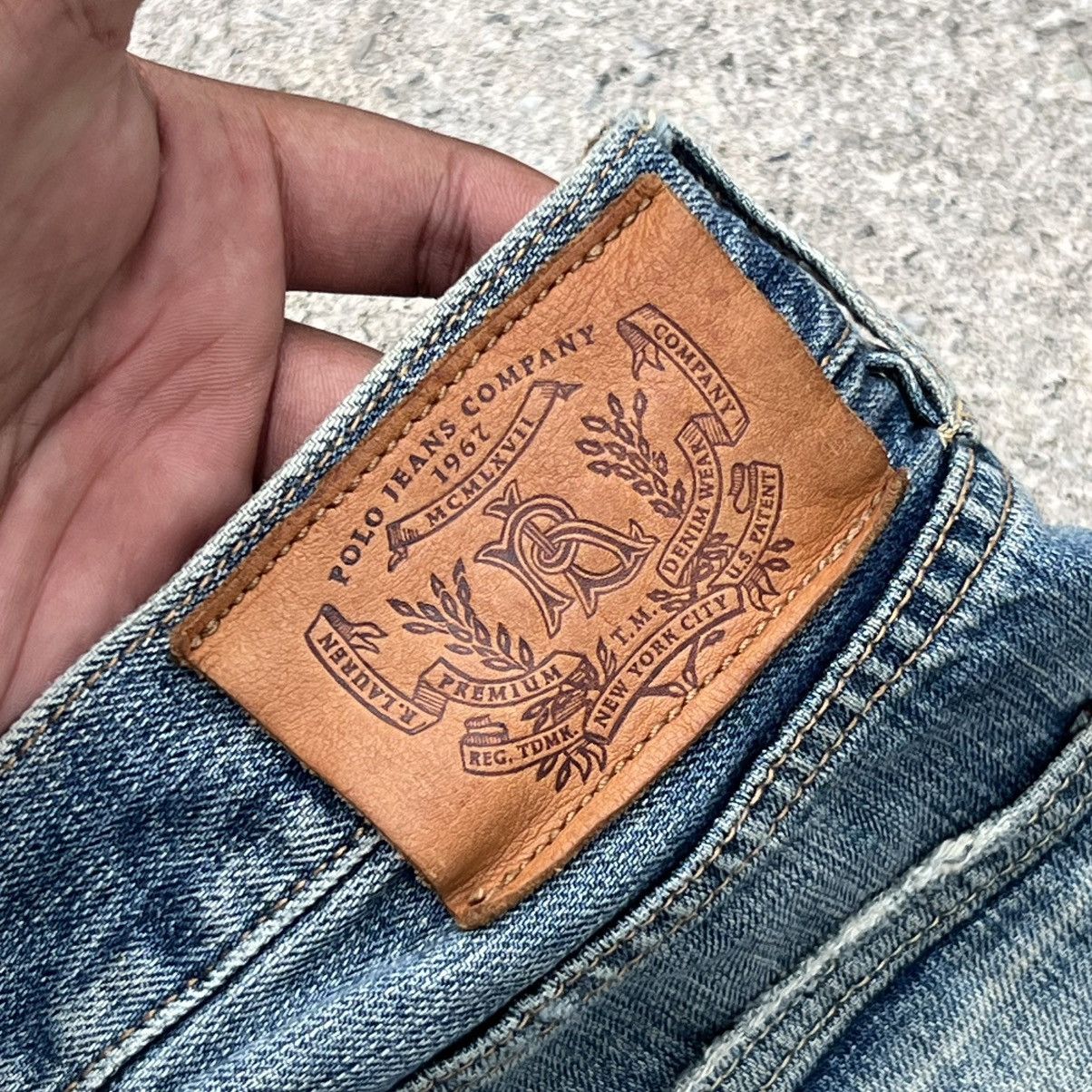 Polo Ralph Lauren “POLO JEANS COMPANY” FLY BUTTON DISTRESS JEANS Size US 34 / EU 50 - 19 Thumbnail