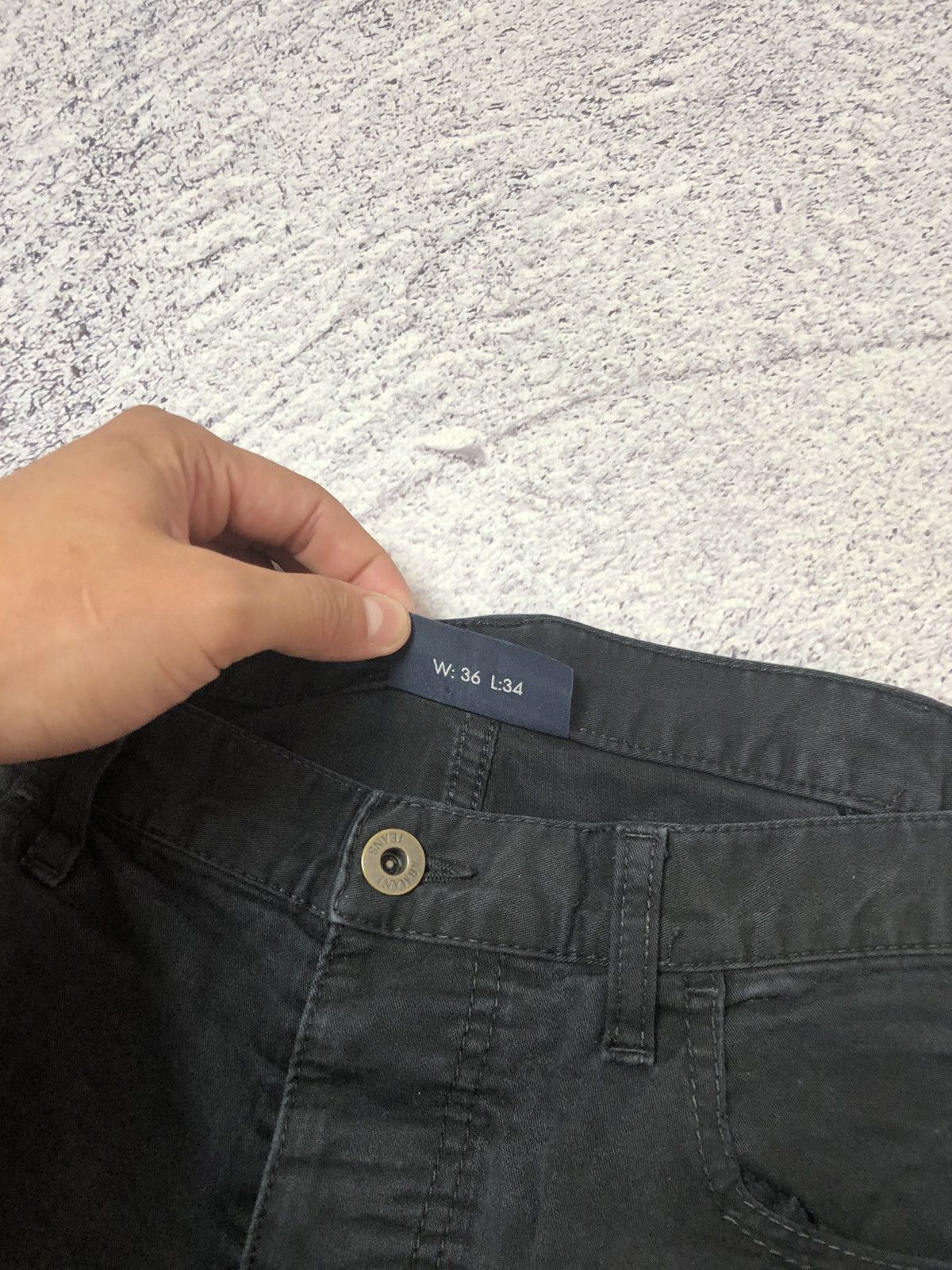 Emporio Armani × Vintage Men’s casual pants Ermani Jeans y2k vintage Size US 36 / EU 52 - 6 Thumbnail