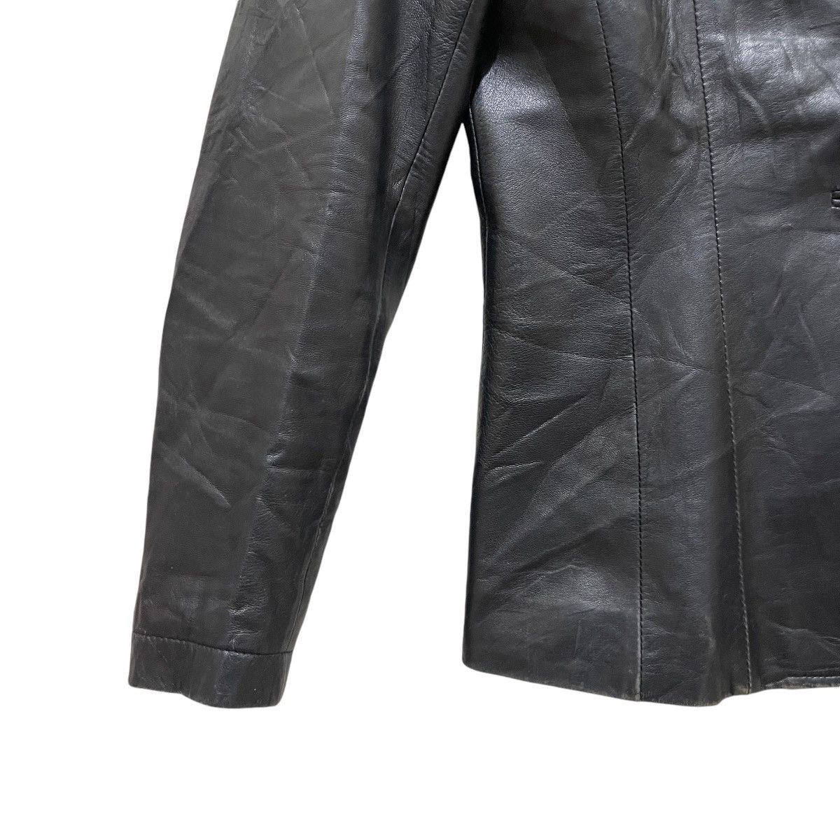 Coach COACH Leatherware Genuine Leather Button Jacket Size S / US 4 / IT 40 - 6 Thumbnail