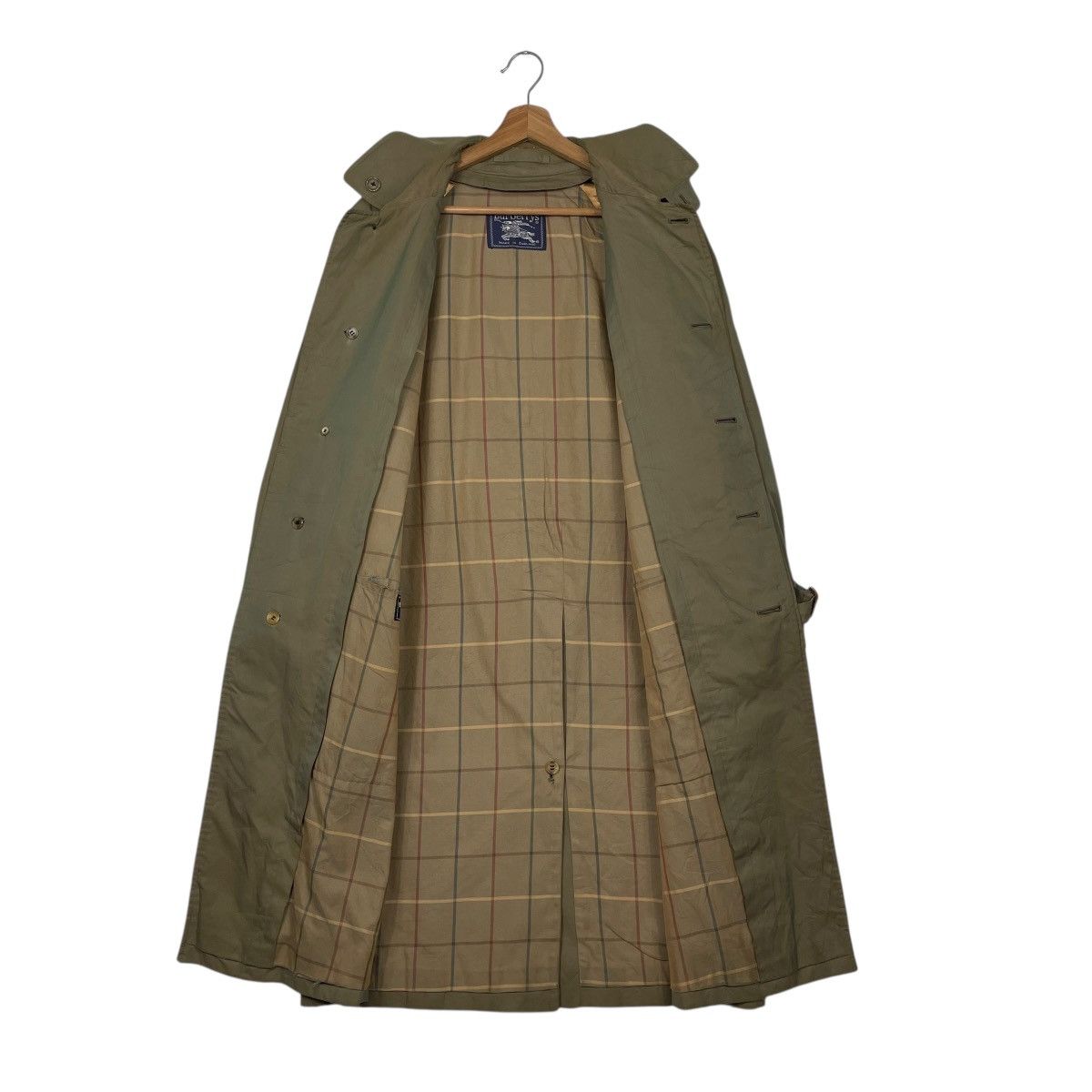 Burberry Vintage Burberrys Nova Check Trenchcoat Size US M / EU 48-50 / 2 - 12 Thumbnail
