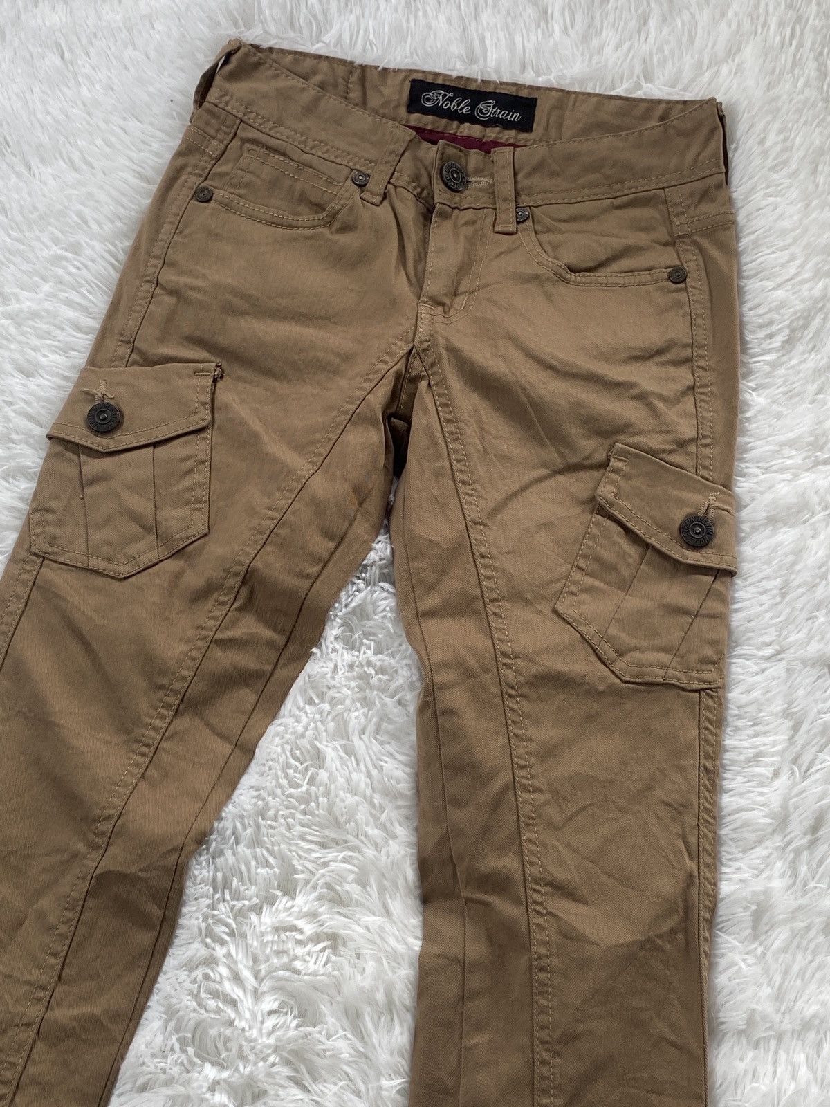 Vintage ❗️BINDING NOW❗️Ladies Cargo Pant Rare by Noble Strain Size 26" / US 2 / IT 38 - 1 Thumbnail