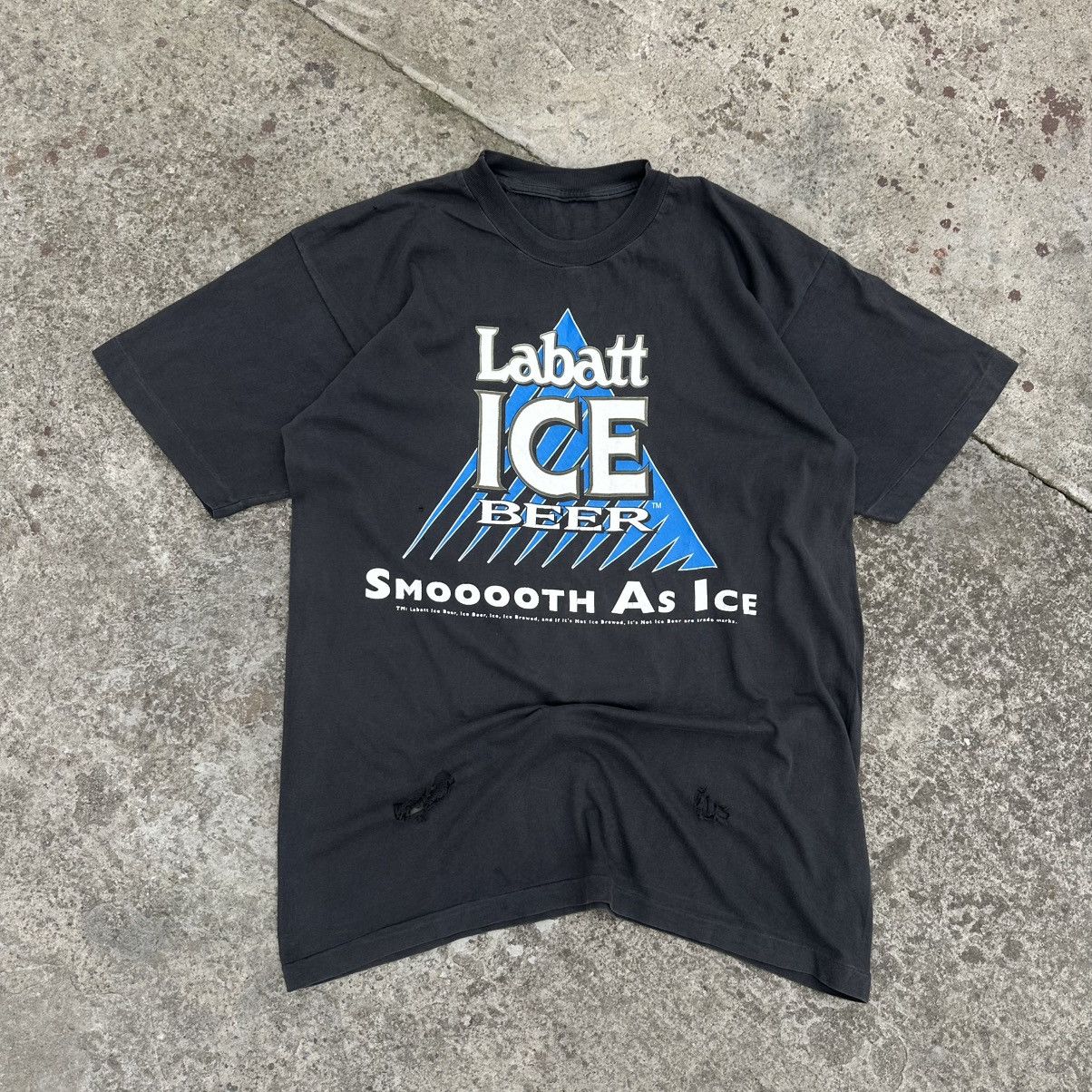 Designer × Japanese Brand Vintage Adult Labatt Ice Beer T-shirts Smooth As Ice 90s Size US XXL / EU 58 / 5 - 1 Thumbnail