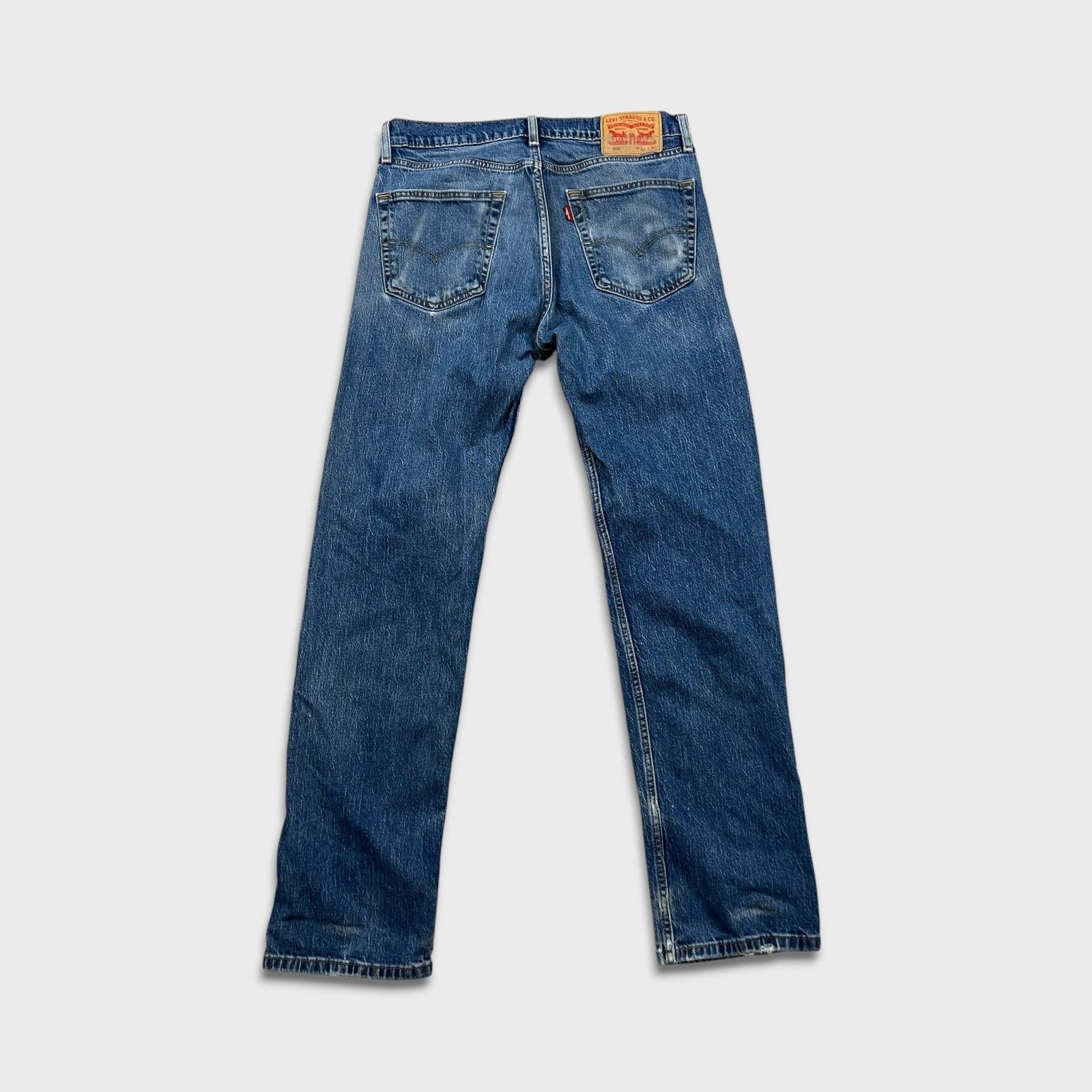 Levi's Levi's 505 Jeans Mens 32x32 Regular Fit Straight Leg Denim Size US 32 / EU 48 - 6 Thumbnail