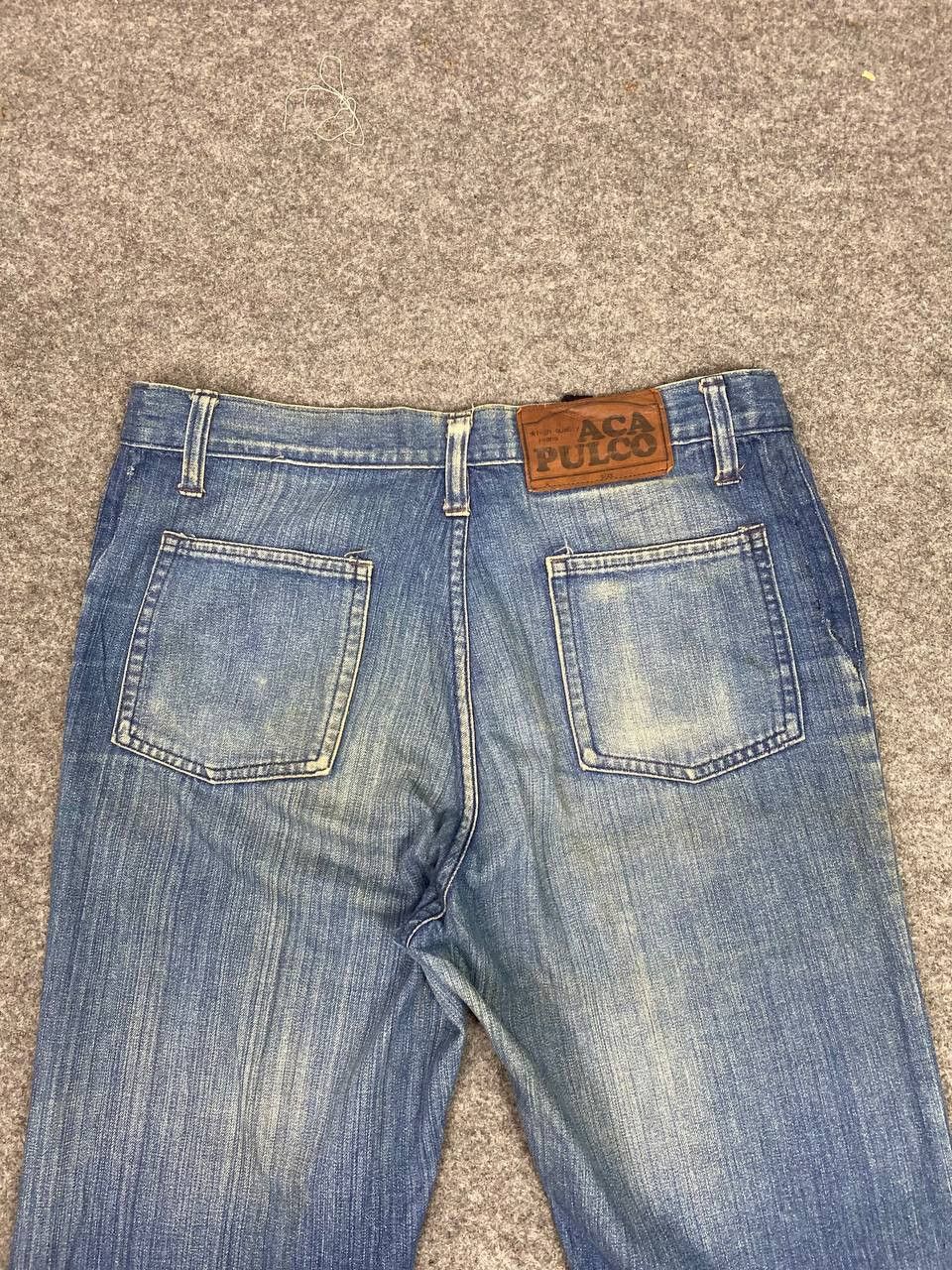 vintage acapulco japanese brands bootcut flare denim