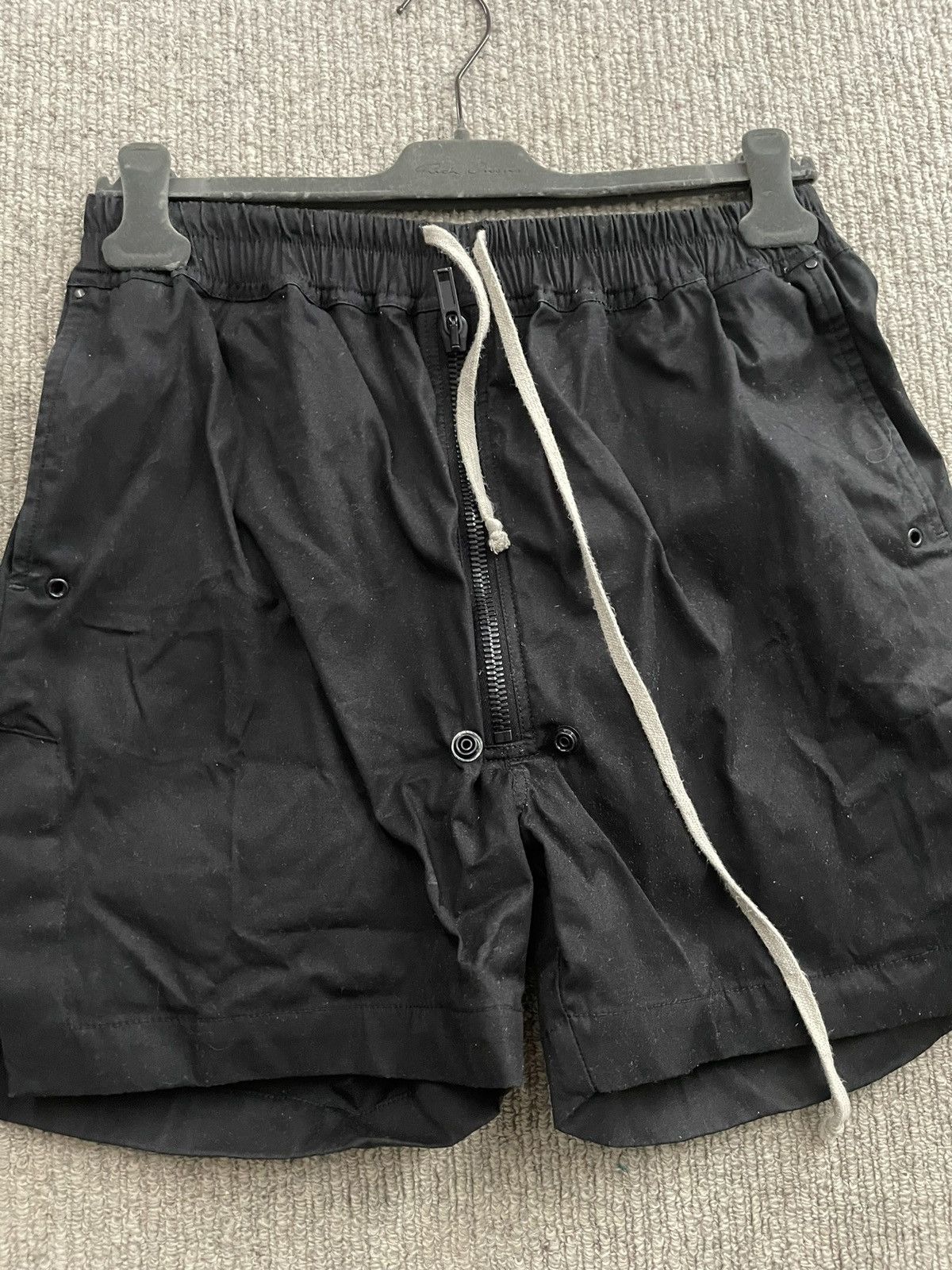 Rick Owens Rick owens black bela boxer shorts SS 2021 Phlegethon