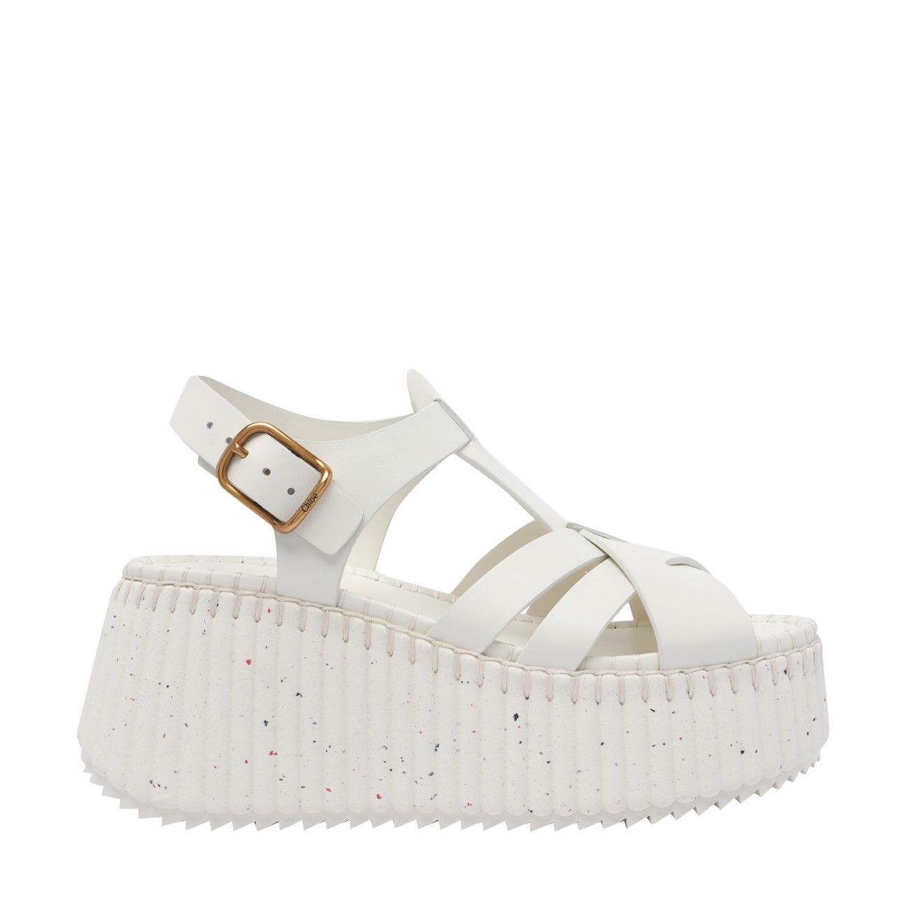 Chloe NAMA WEDGE SANDALS Size US 7 / IT 37 - 1 Thumbnail
