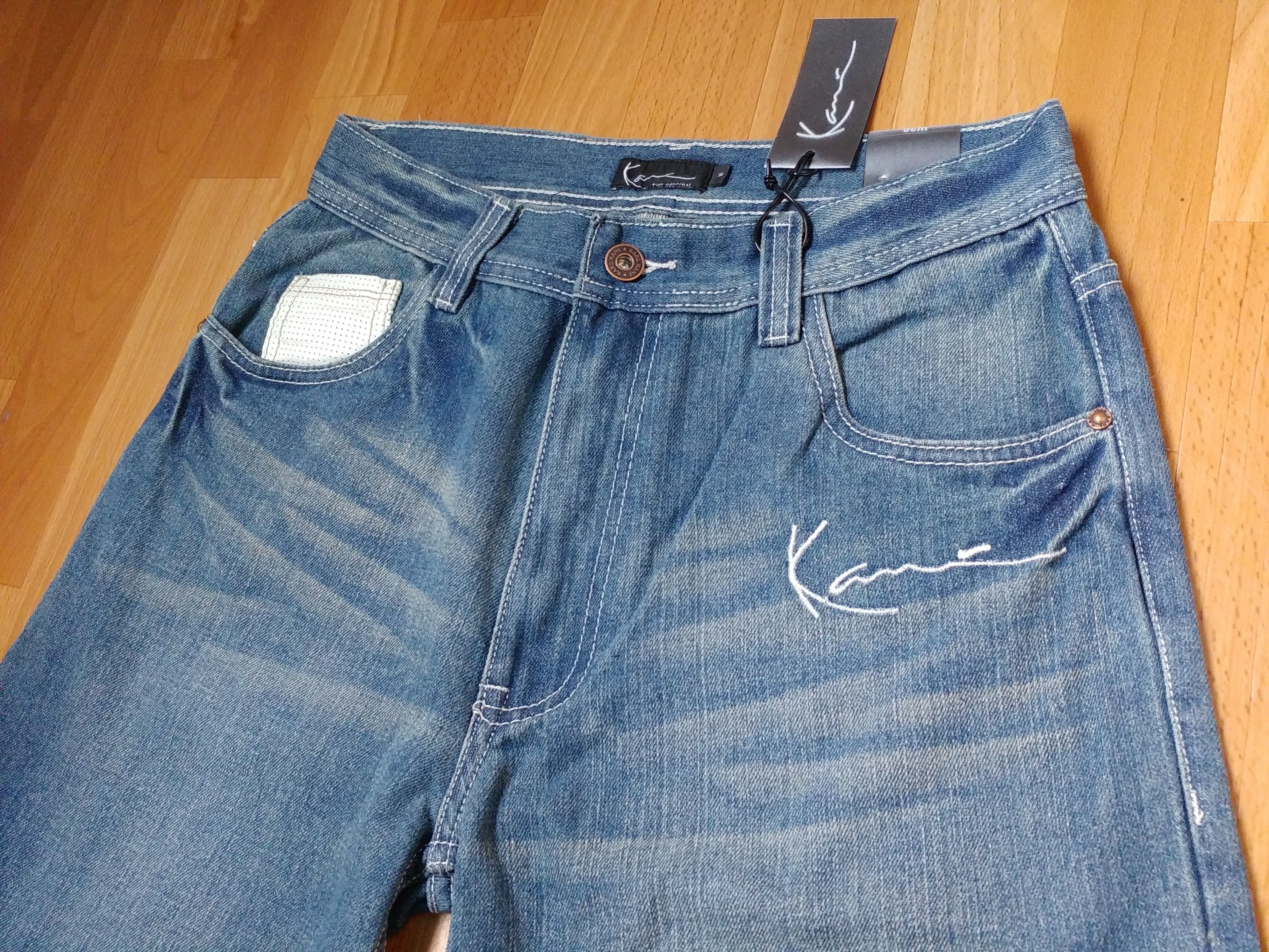 Karl Kani KARL KANI shorts, vintage hip hop baggy jeans, 90s size W 30 Size US 30 / EU 46 - 11 Thumbnail