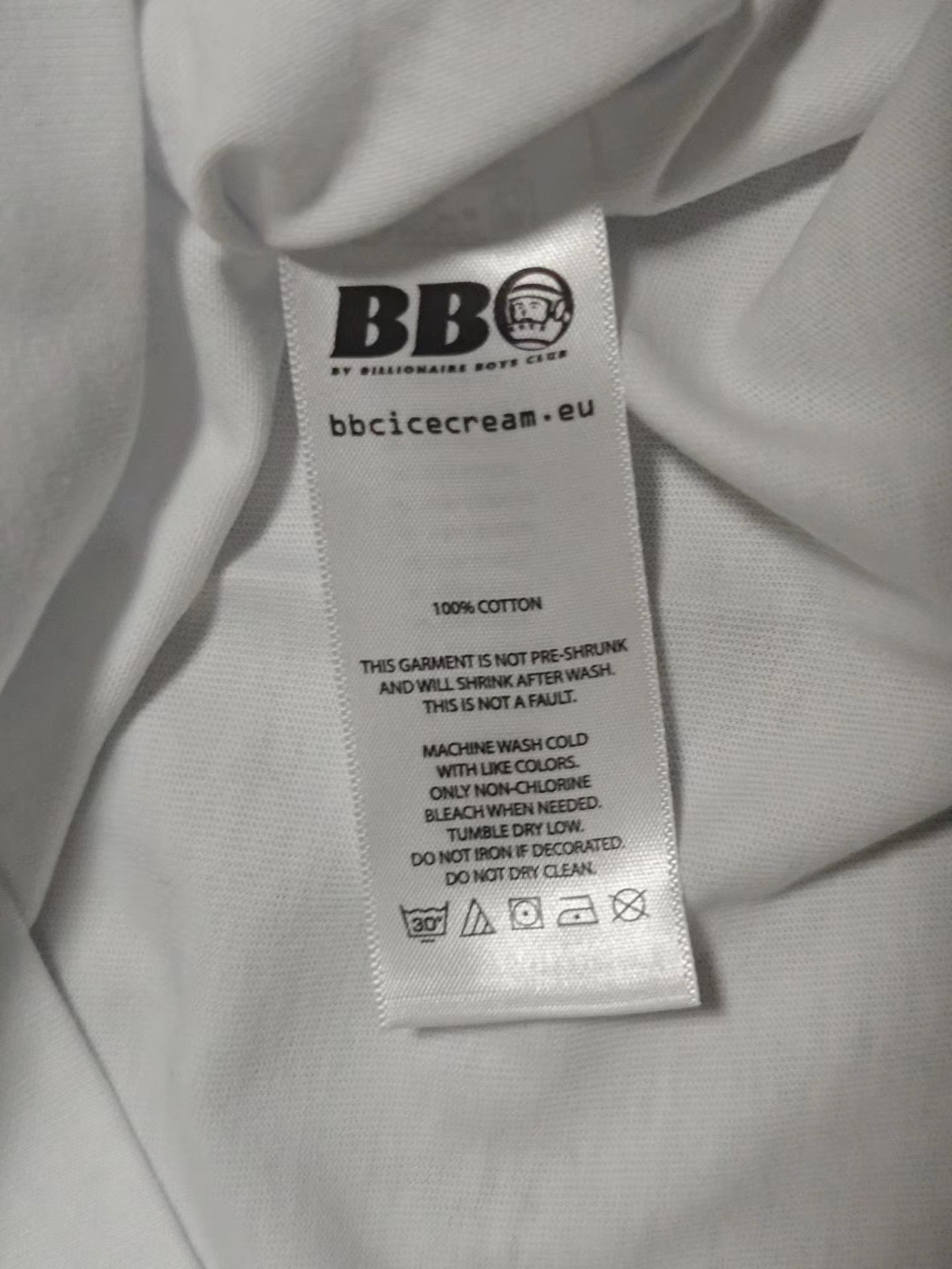 Billionaire Boys Club Billionaire Boys Club white short-sleeve t-shirt Size US M / EU 48-50 / 2 - 5 Thumbnail