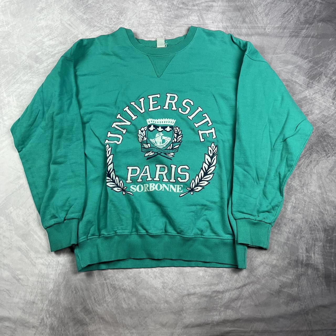 Designer Vintage french university crewneck Size US L / EU 52-54 / 3 - 1 Thumbnail