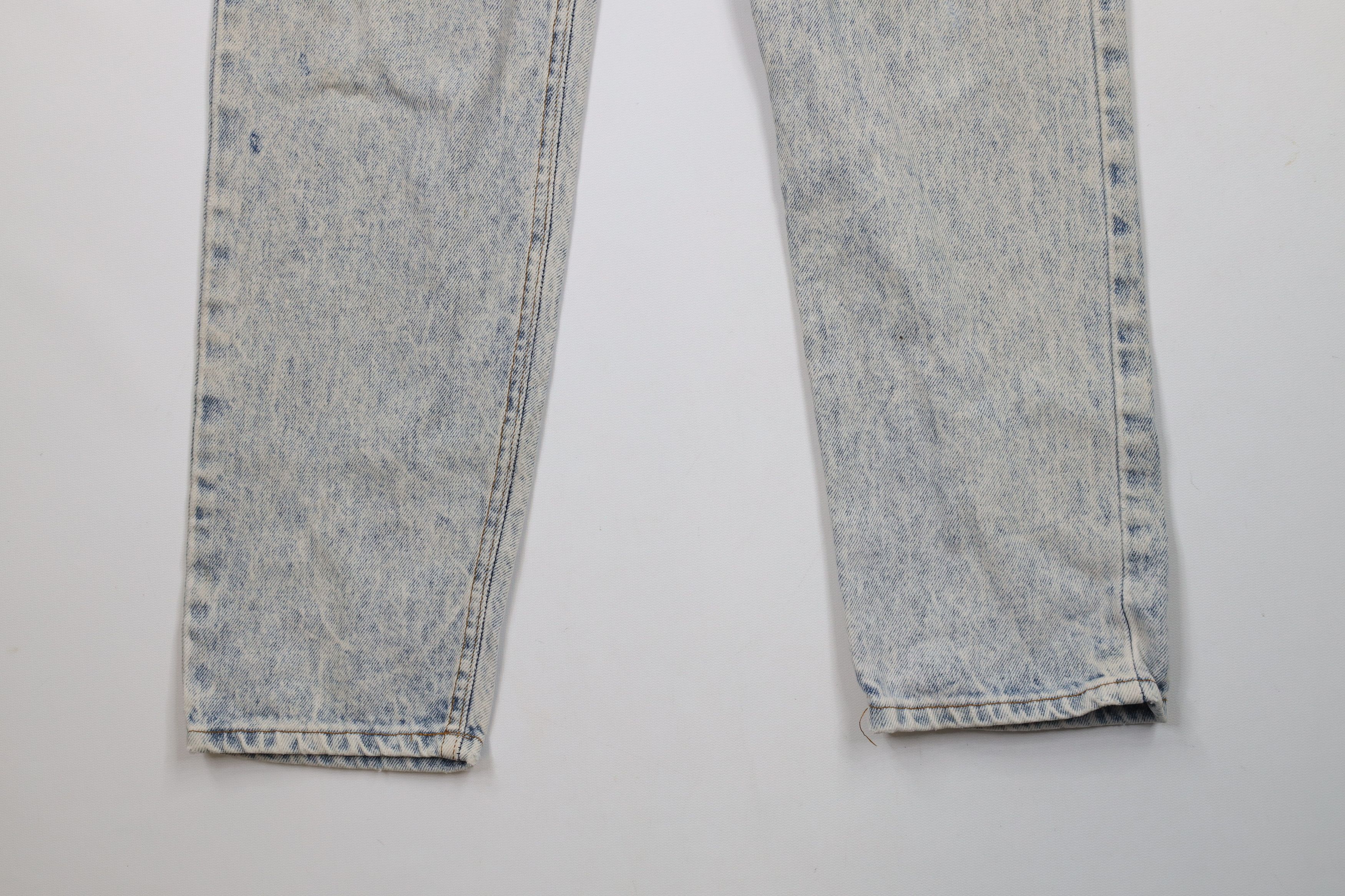 Vintage Vintage 90s Streetwear Acid Wash Straight Leg Denim Jeans Size 26" / US 2 / IT 38 - 4 Thumbnail