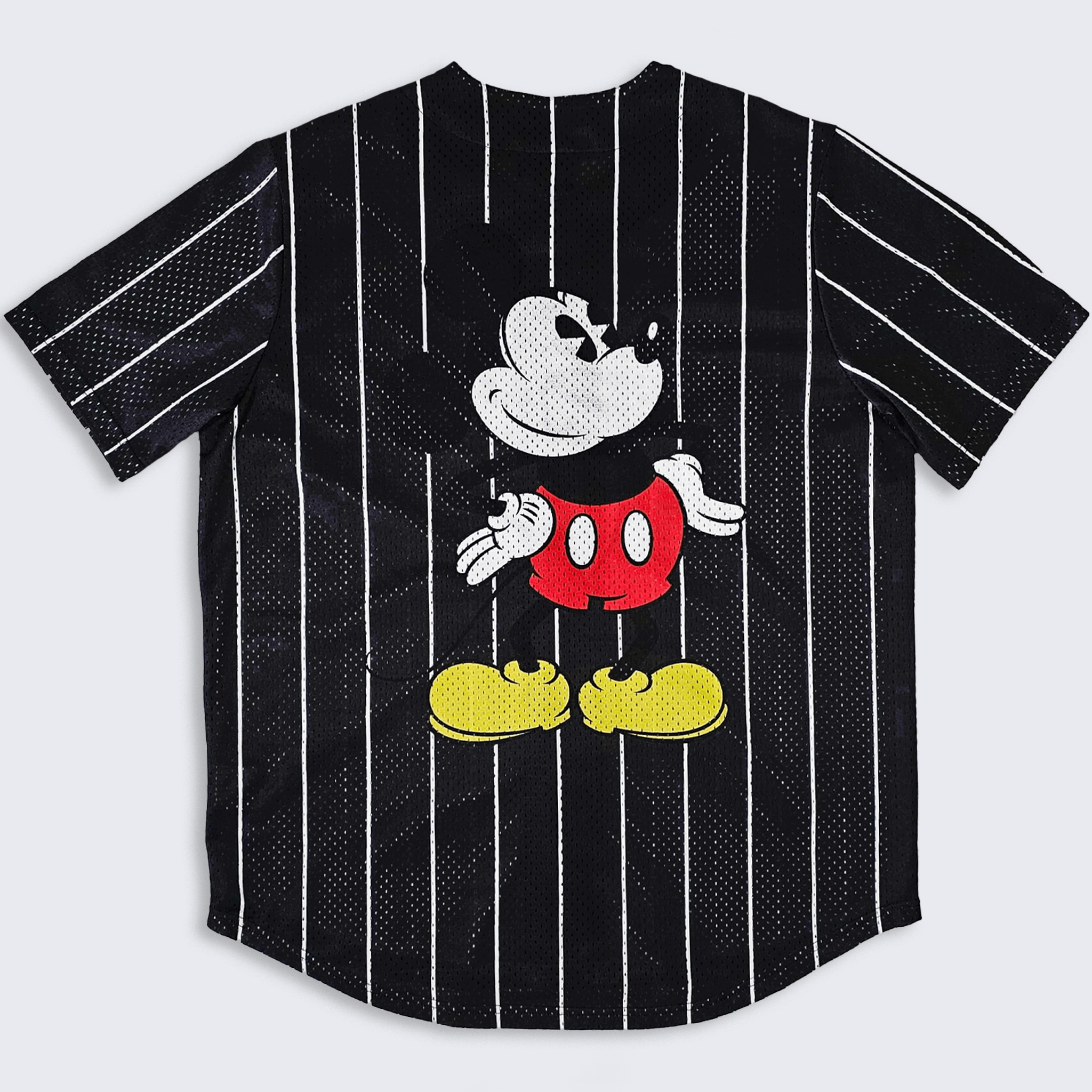 Disney Mickey Mouse Vintage Disney Old English Baseball Jersey Size US L / EU 52-54 / 3 - 2 Thumbnail
