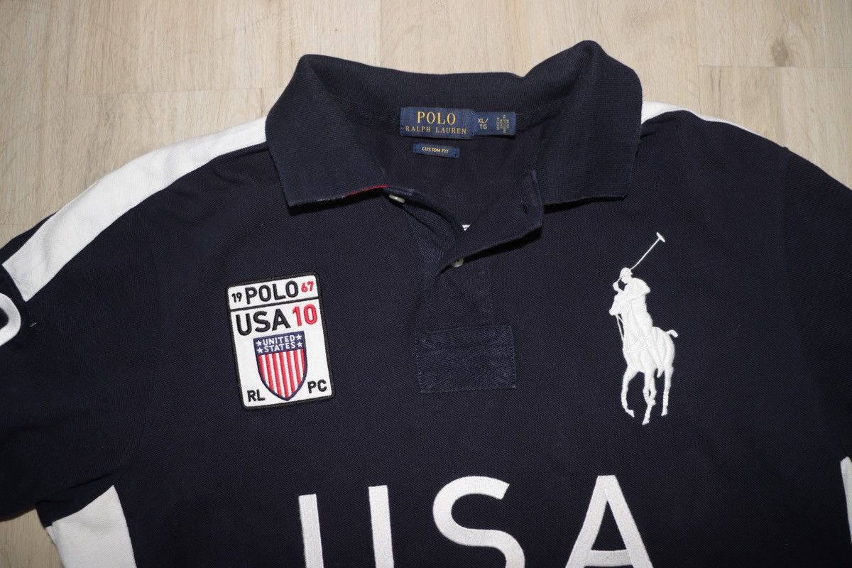 Polo Ralph Lauren Chief Keef Polo Ralph Lauren vintage navy USA big pony Size US XL / EU 56 / 4 - 2 Thumbnail