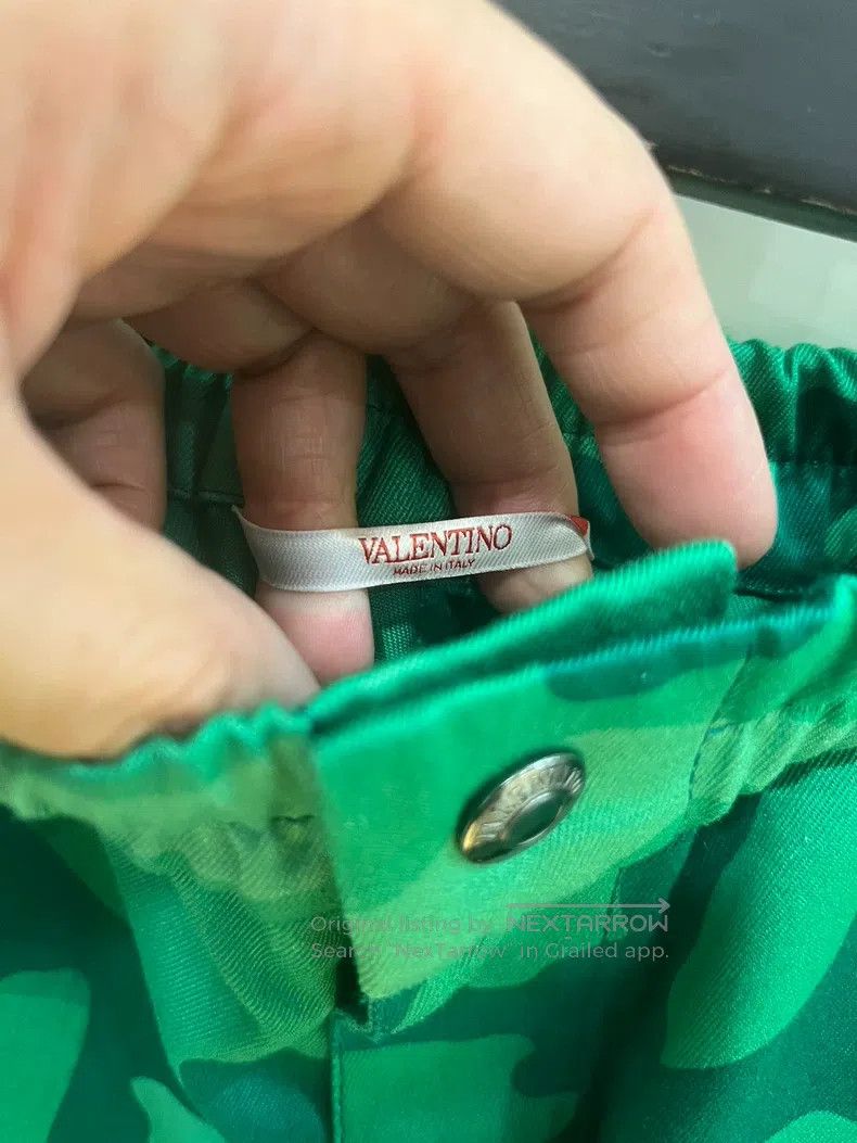 Valentino Valentino Classic green cargo camouflage pants Size US 30 / EU 46 - 2 Thumbnail