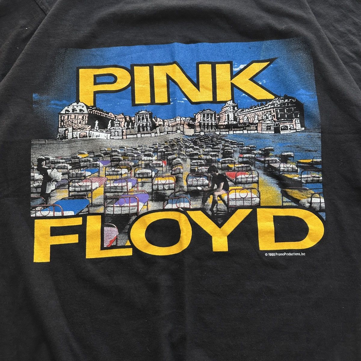 Pink Floyd Vintage 80s Pink Floyd A momentary lapse of reason rare tee Size US L / EU 52-54 / 3 - 4 Thumbnail