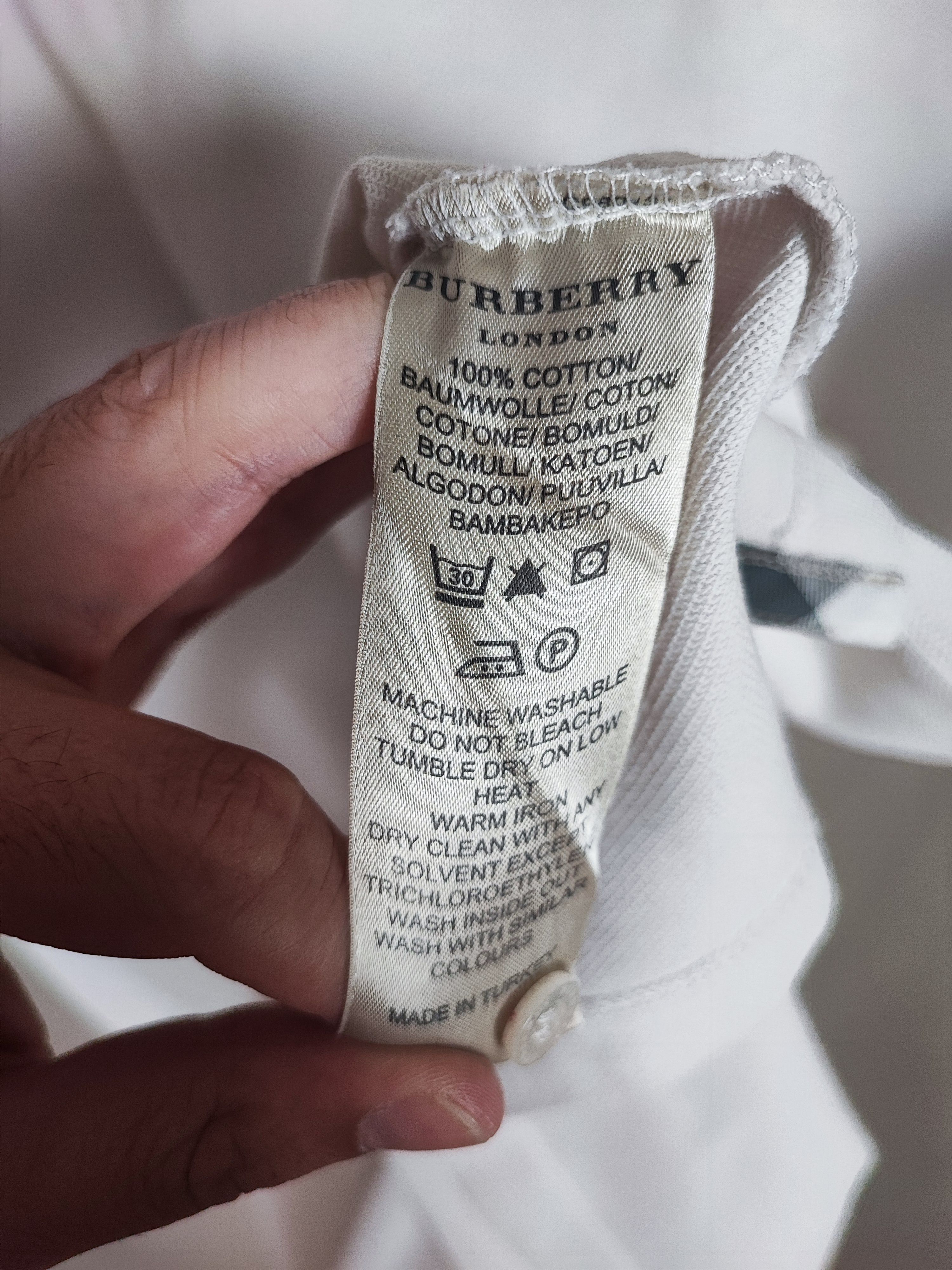 Burberry 🔥Rare Burberry Polo🔥 Size US XL / EU 56 / 4 - 6 Thumbnail
