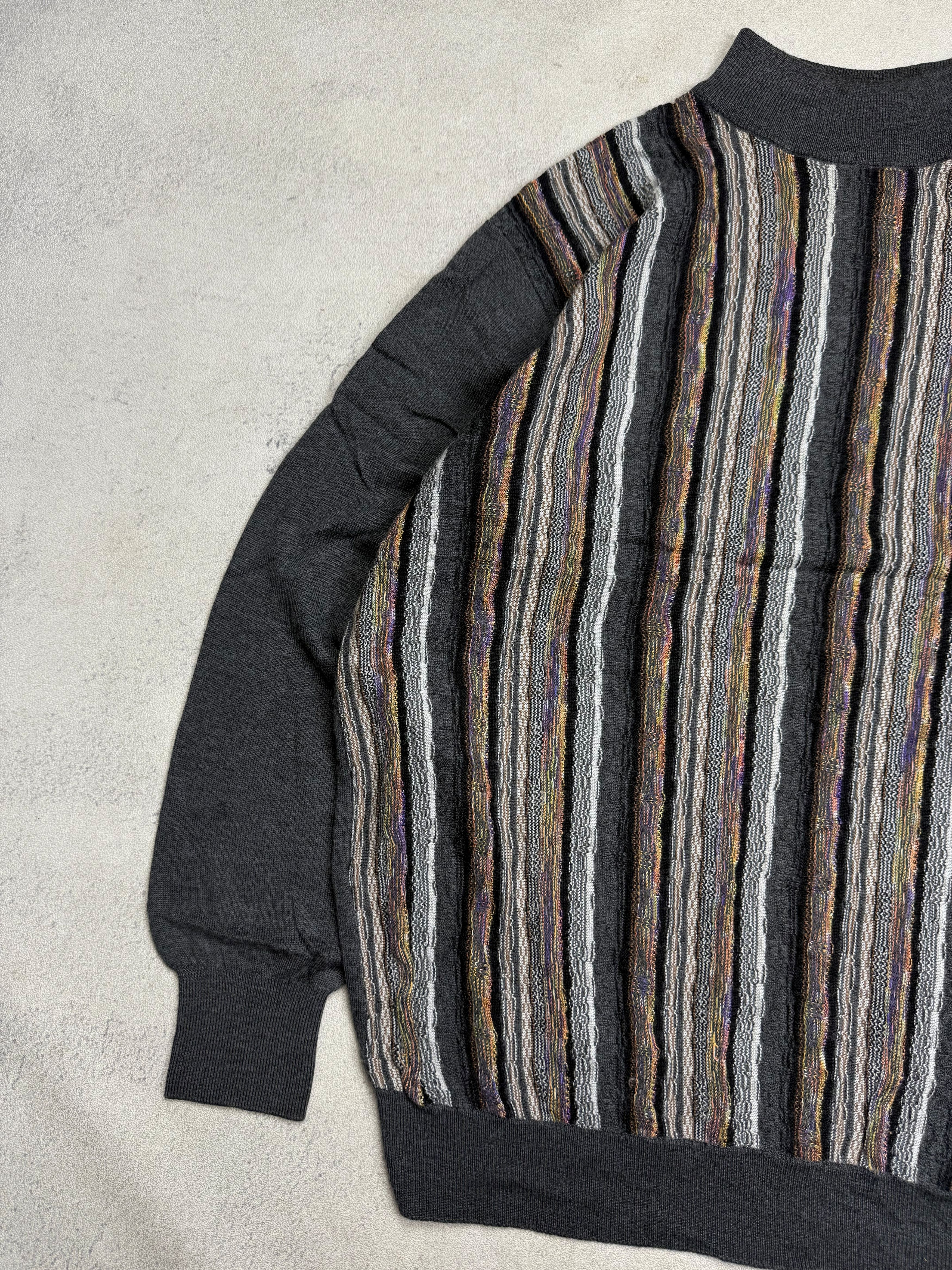 Vintage Vintage Crocodile Knit Sweater 3D Size US S / EU 44-46 / 1 - 5 Thumbnail