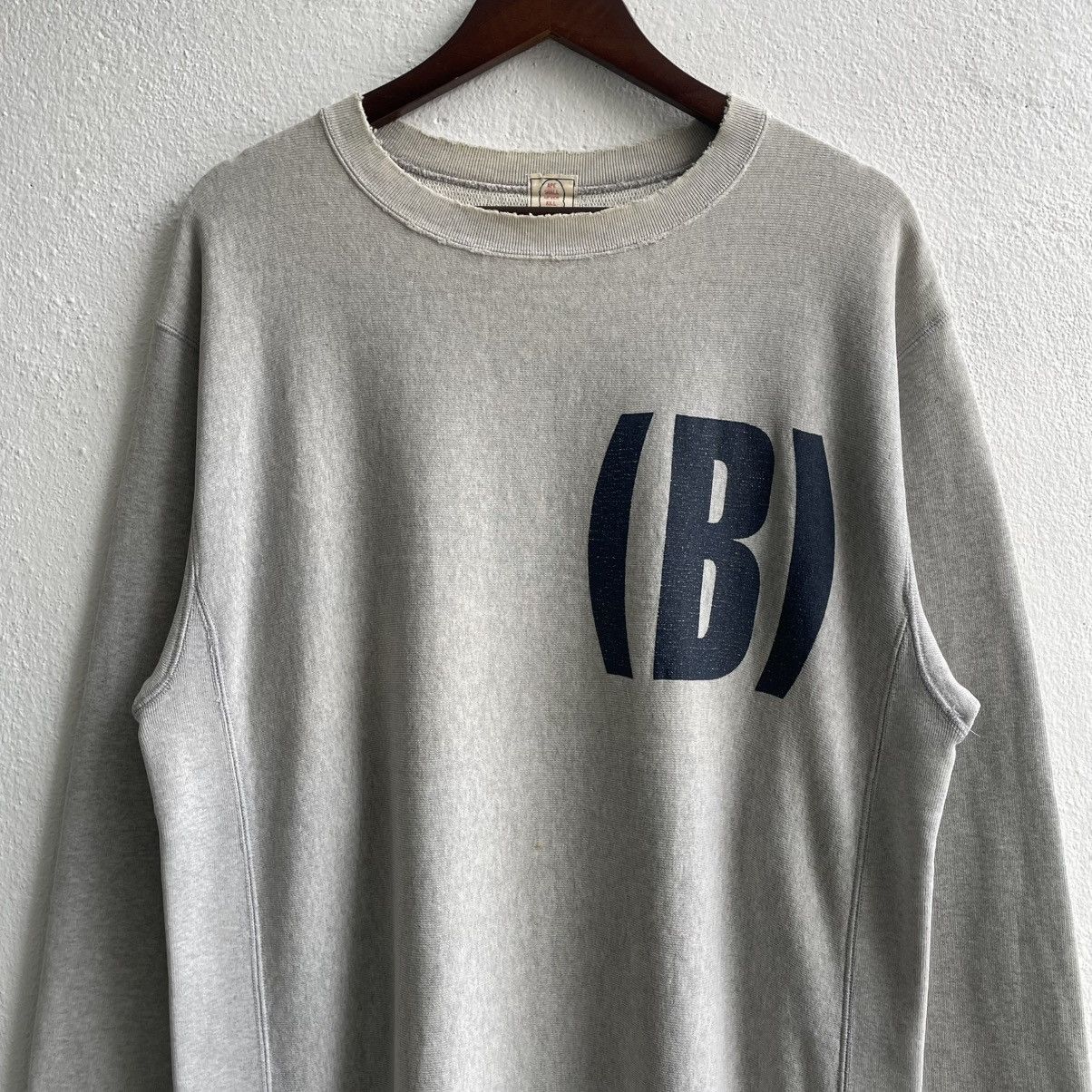 Bape Vintage 90's "Distress Bathing Ape" Sweatshirt Size US L / EU 52-54 / 3 - 3 Thumbnail