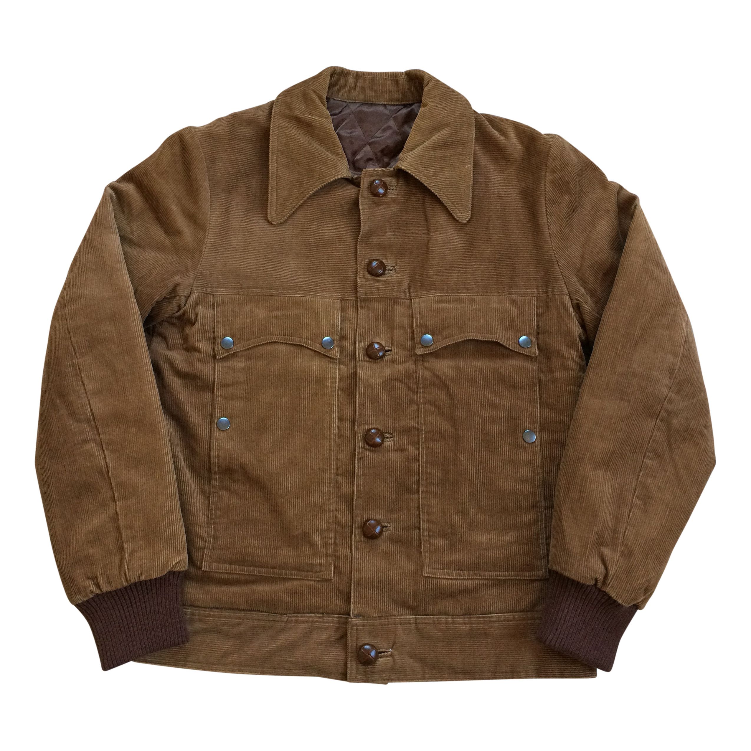 image of Number N Ine Fw08 Number (N)Ine Corduroy Down Jacket in Brown, Men's (Size XL)