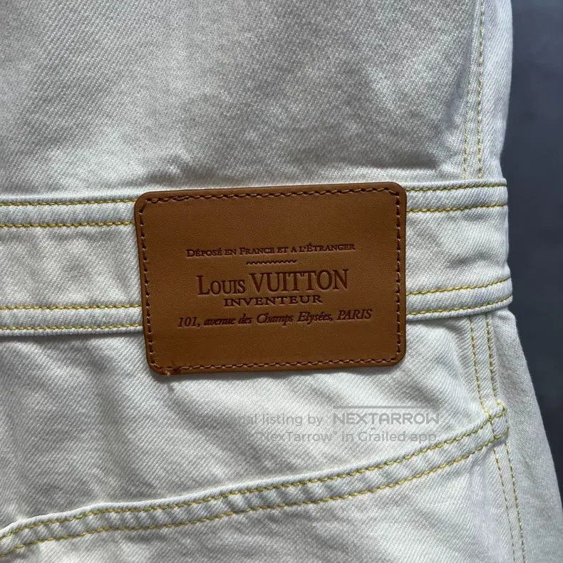 Louis Vuitton Louis Vuitton White Solid Crew Neck A-Line Sleeveless Dres Size XS / US 0-2 / IT 36-38 - 6 Thumbnail