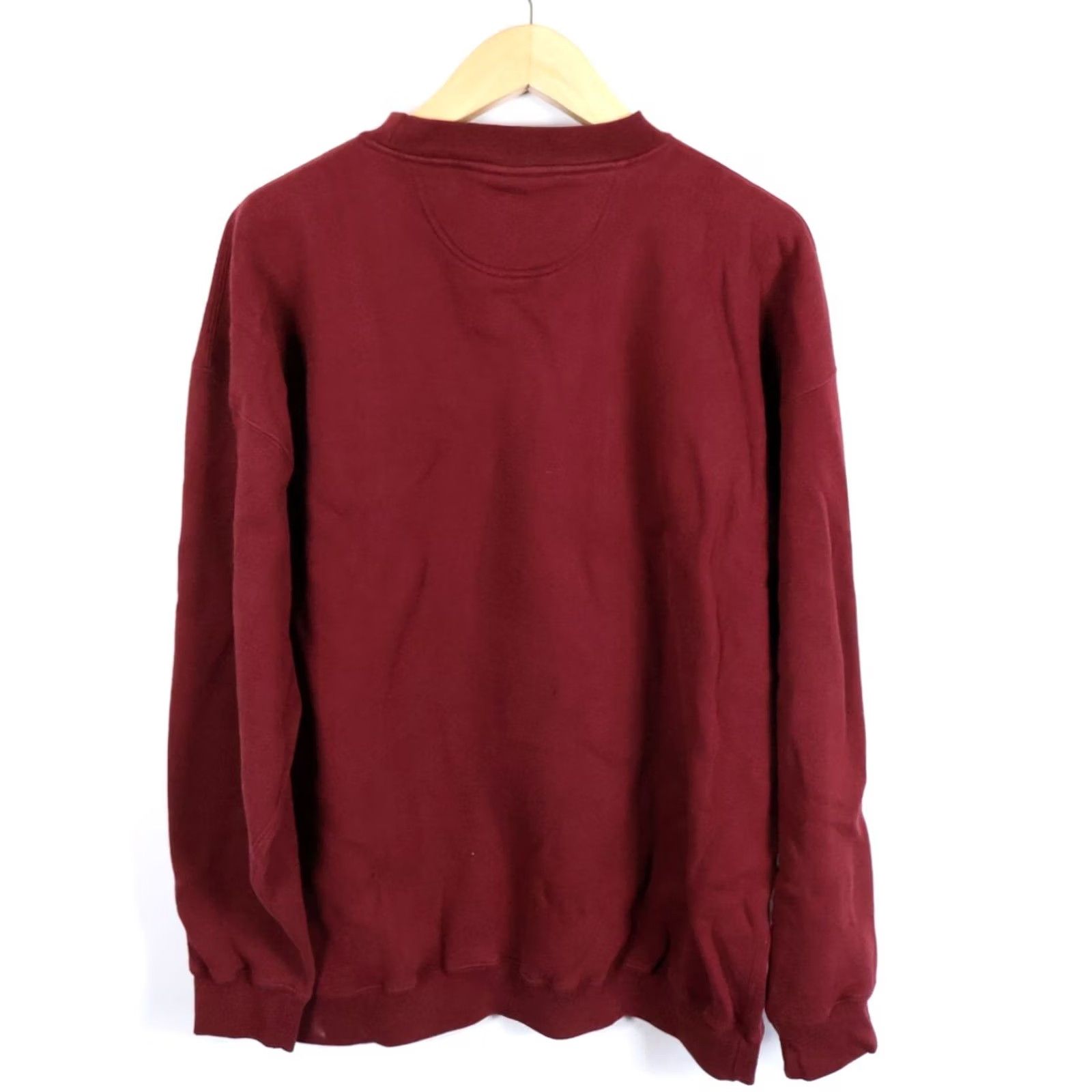 Hard Rock Cafe VINTAGE Hard Rock Cafe Detroit Sweatshirt Adult 2XL Dark Red Embroidered Logo 90s Size US XXL / EU 58 / 5 - 2 Thumbnail