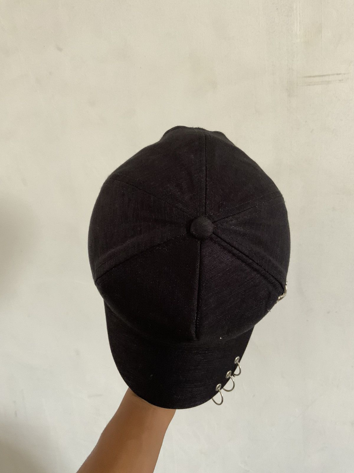 KMRii Black Ring Punk KMRii Style Hat Size ONE SIZE - 6 Thumbnail