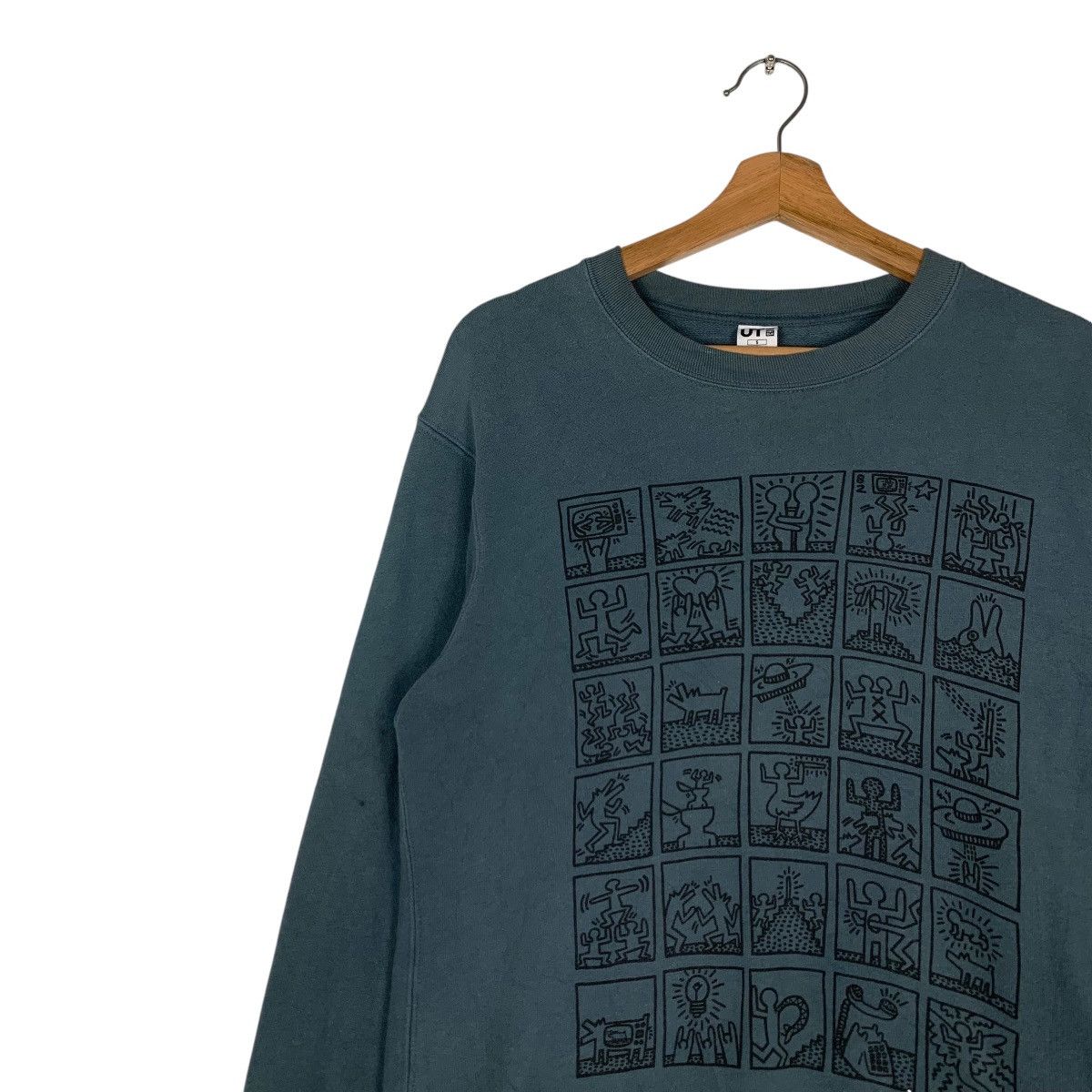 Keith Haring UNIQLO X Keith Haring Graphic Sweatshirt #1345-C61 Size US S / EU 44-46 / 1 - 6 Thumbnail
