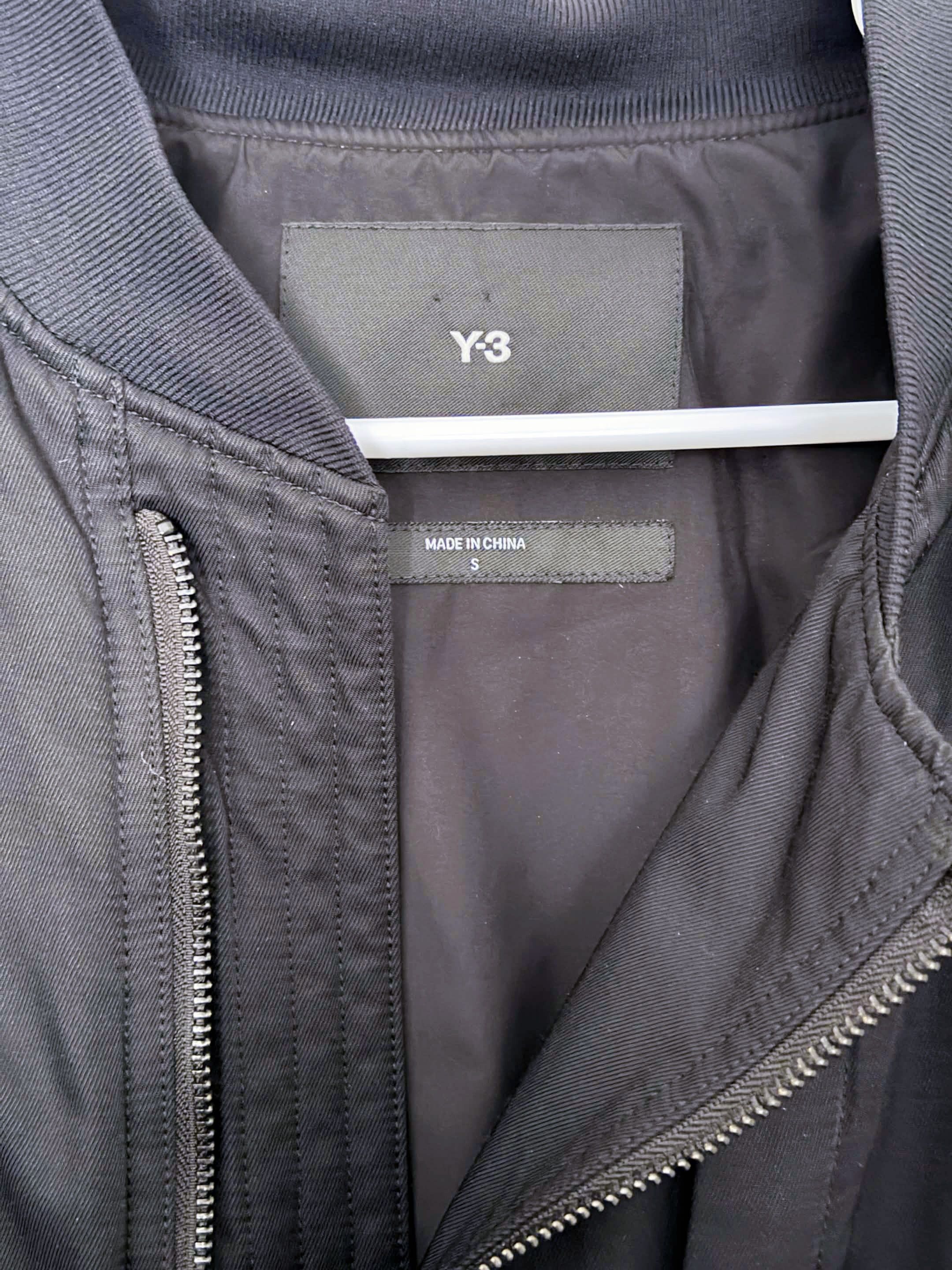 Y-3 Adidas Y-3 - Bomber Jacket Size US S / EU 44-46 / 1 - 3 Thumbnail