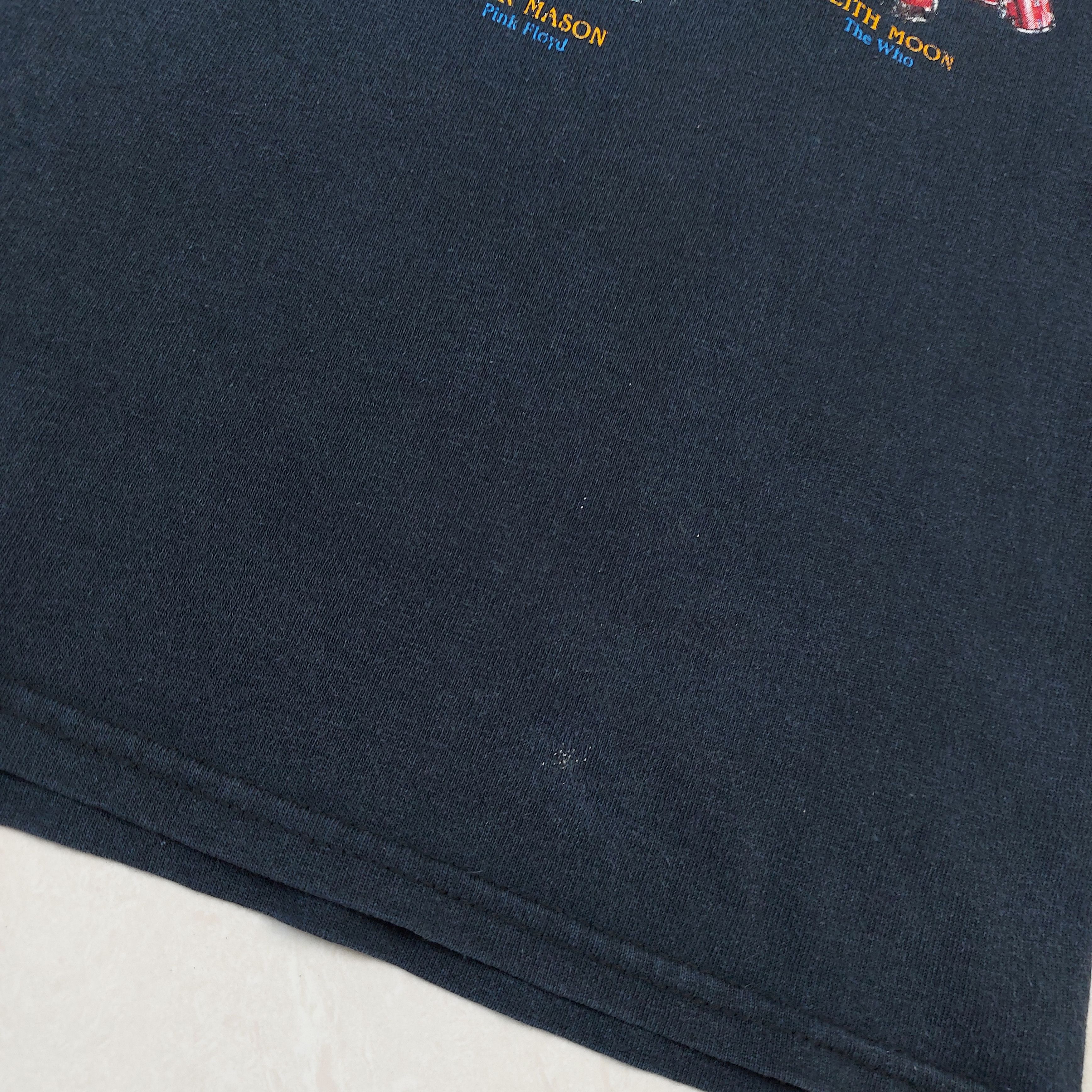 Band Tees Vintage Y2K Famous Drummers Of History Graphic TEE Size US M / EU 48-50 / 2 - 12 Thumbnail