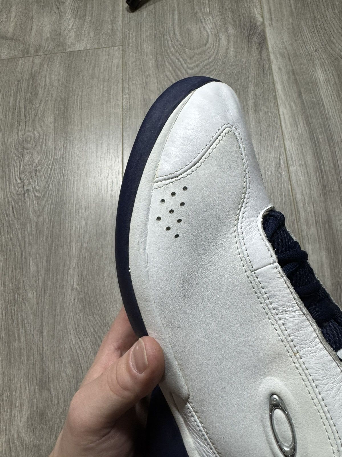Oakley Oakley Domestic Redcode 0.1 White-Blue Basketball Shoes Size US 8.5 / EU 41-42 - 10 Thumbnail