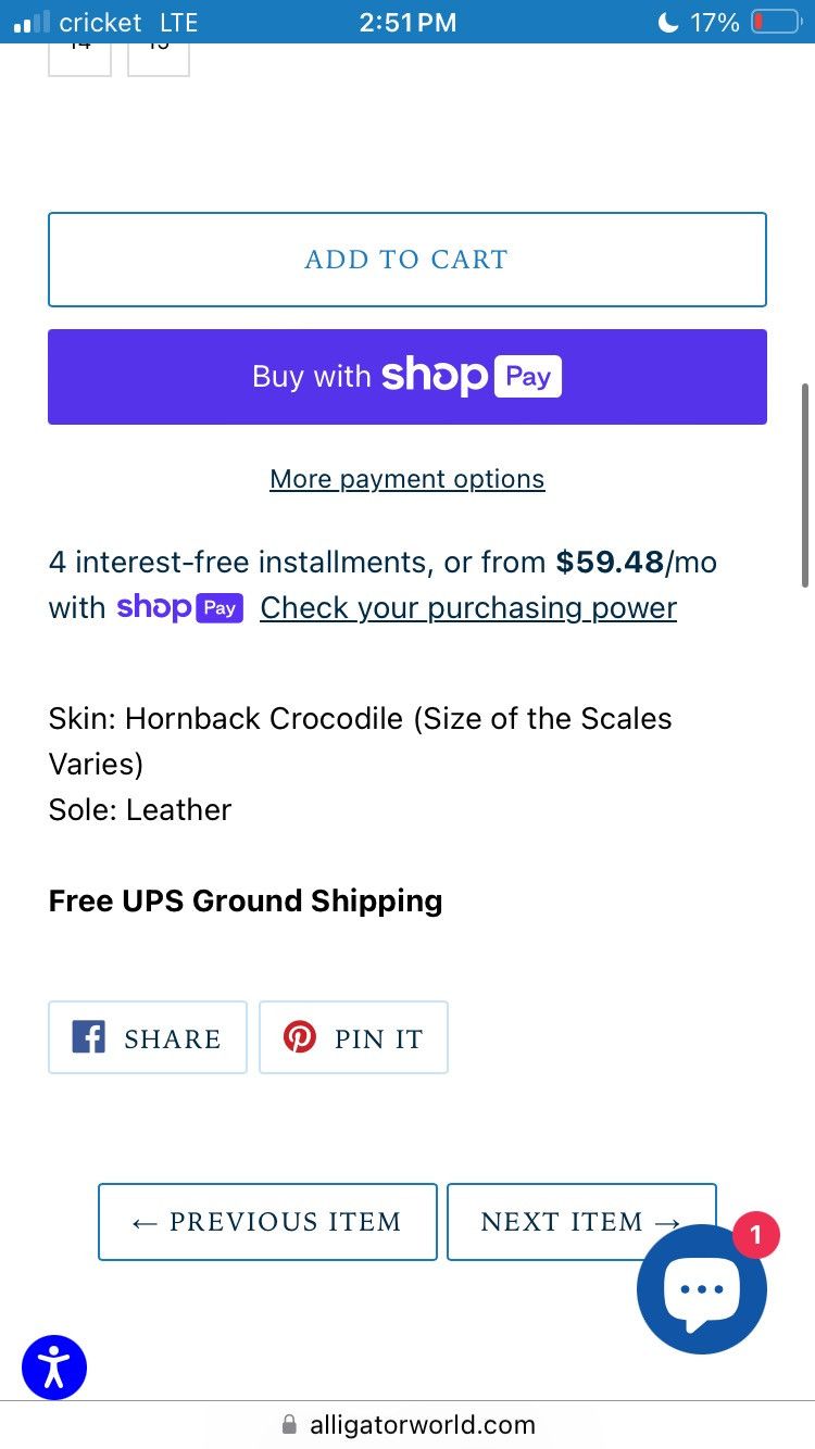 Belvedere crocodile hornback shoes Size US 11 / EU 44 - 7 Thumbnail