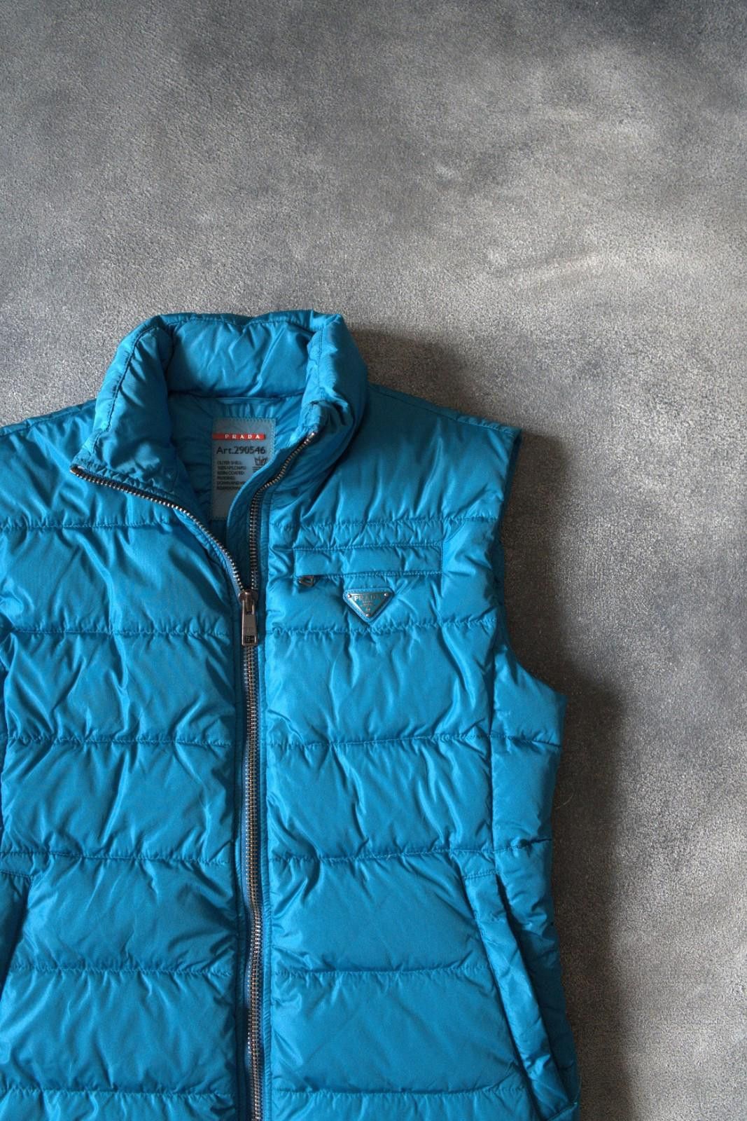Prada Prada Puffer Down Triangel Logo Vest / Gillet Women IT44 Size M / US 6-8 / IT 42-44 - 3 Thumbnail