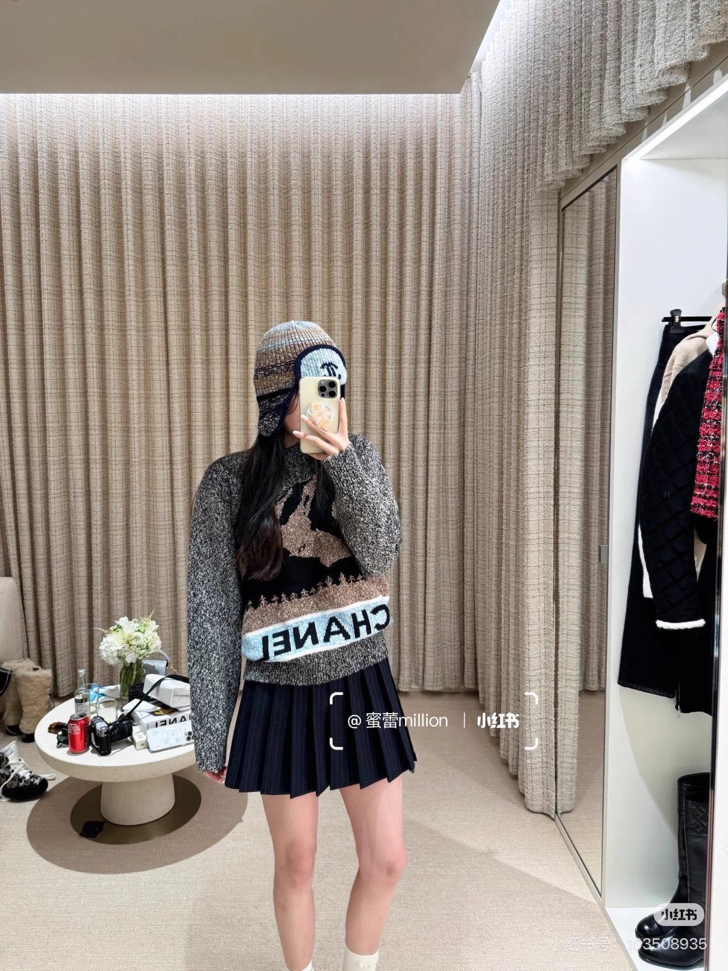 Chanel Chanel Coconeige 24n Ski Cashmere Sweater FR36 New Vibe Size XS / US 0-2 / IT 36-38 - 8 Thumbnail