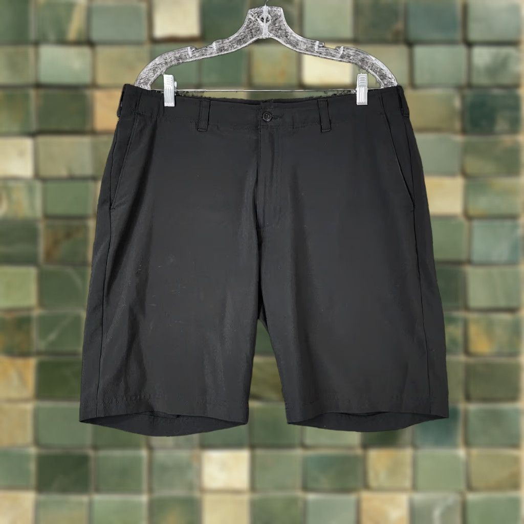 Hogan BEN HOGAN Men's Black Stretch Chino Golf Shorts Size 36 Size US 36 / EU 52 - 1 Thumbnail