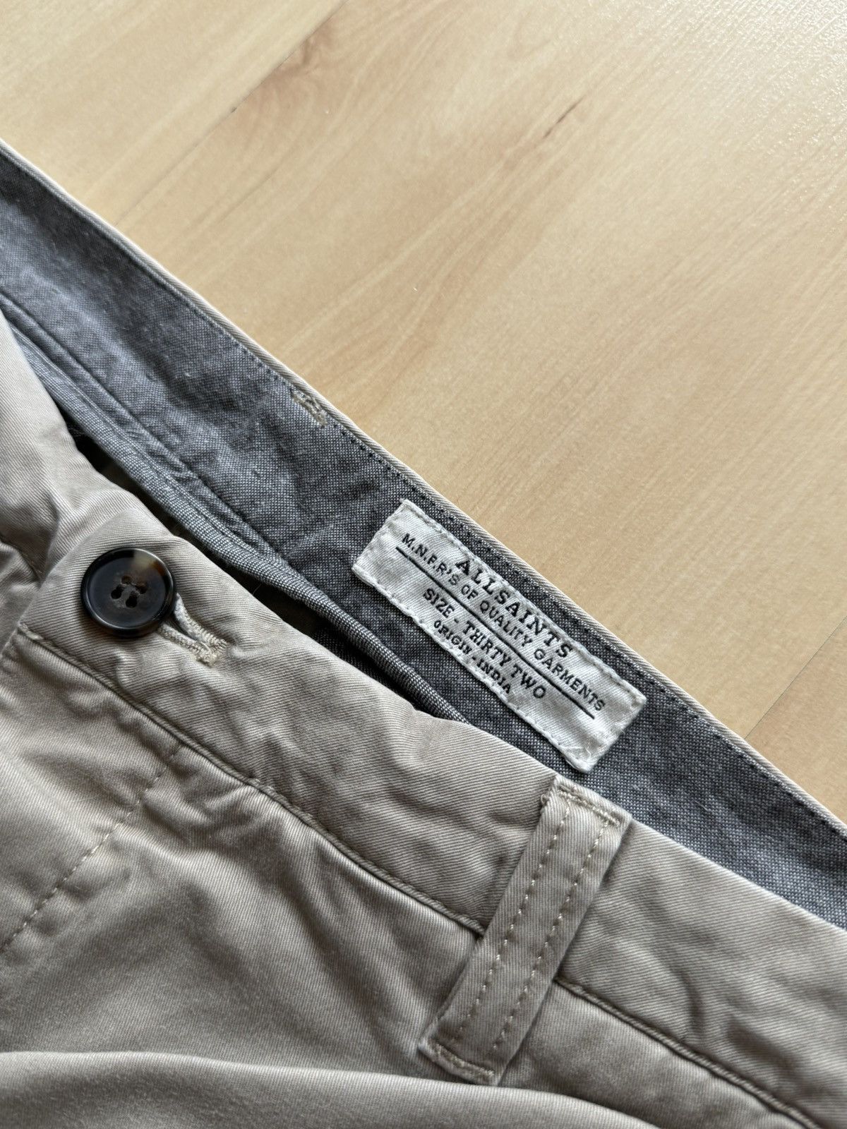 Allsaints Allsaints fort chino trousers pants Size US 32 / EU 48 - 4 Thumbnail
